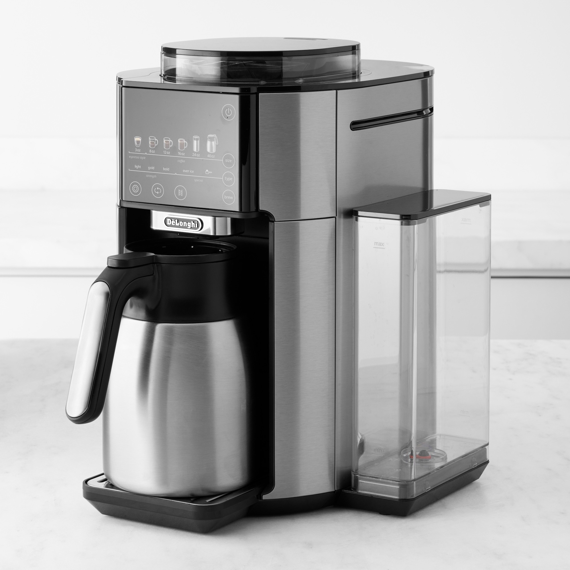 De'Longhi TrueBrew Automatic Coffee Maker with Bean Extract Technology & Thermal Carafe