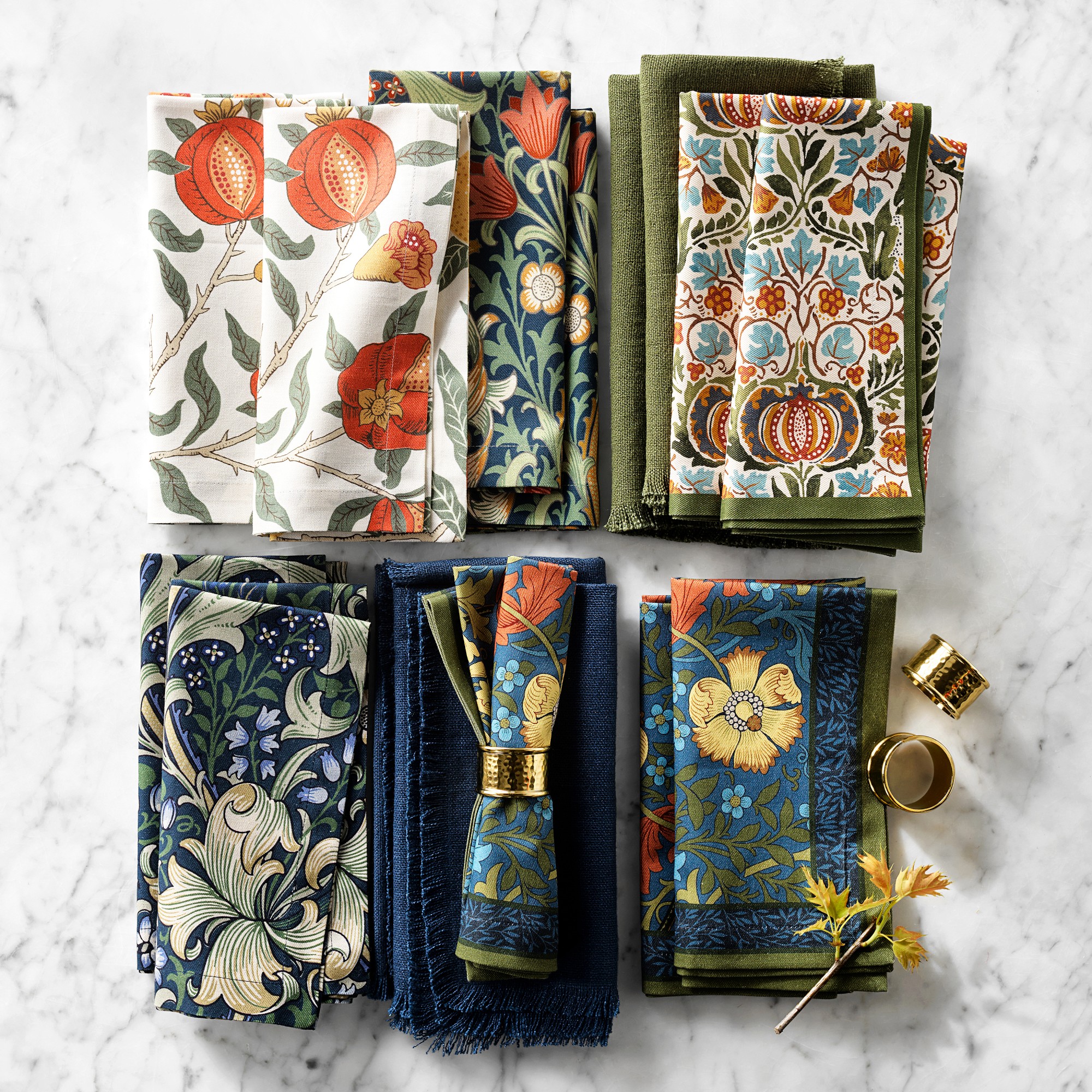 Morris & Co. x Williams Sonoma Compton Napkins, Set of 4