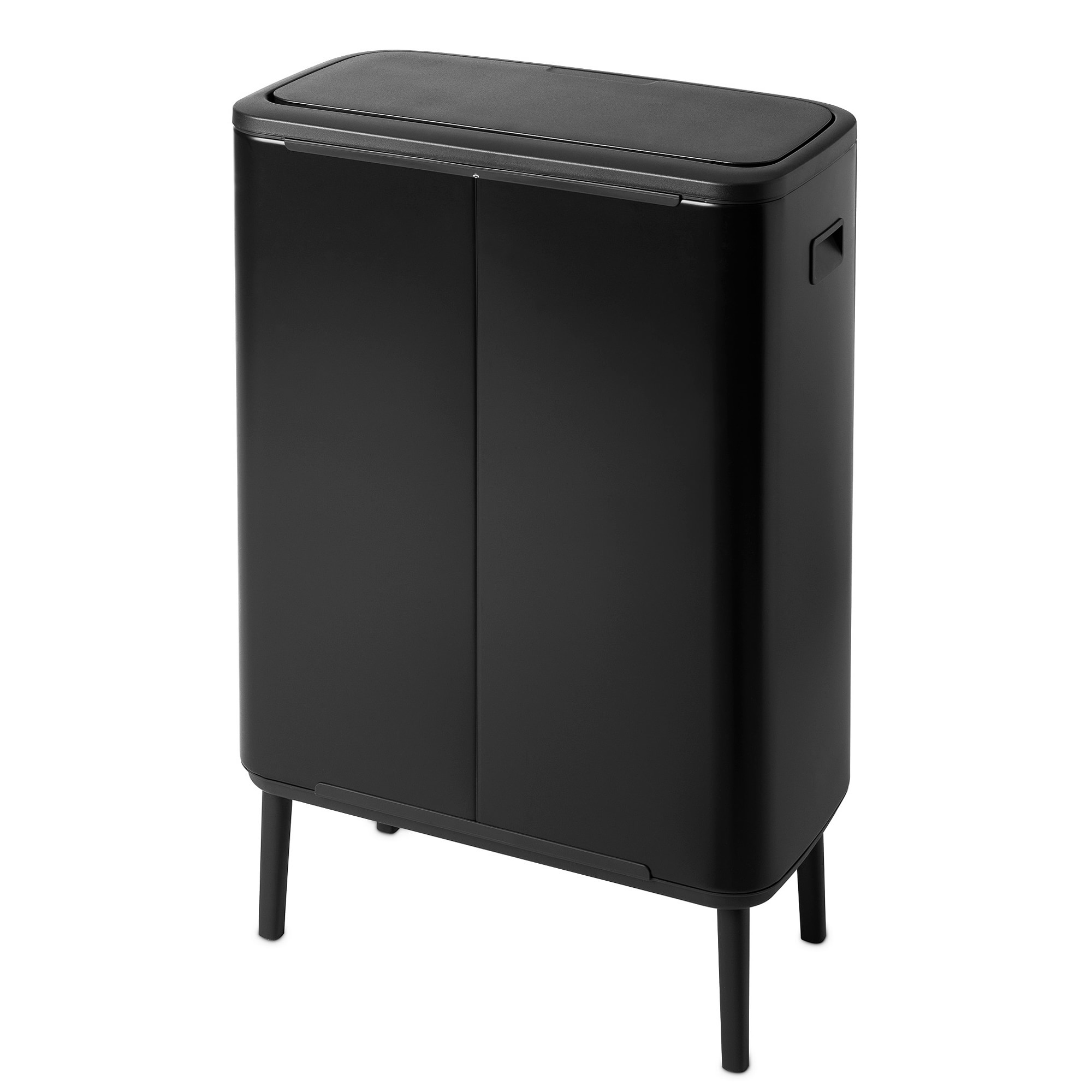 Brabantia Bo Touch Top Hi Single Compartment Trash Can, 16-Gallon