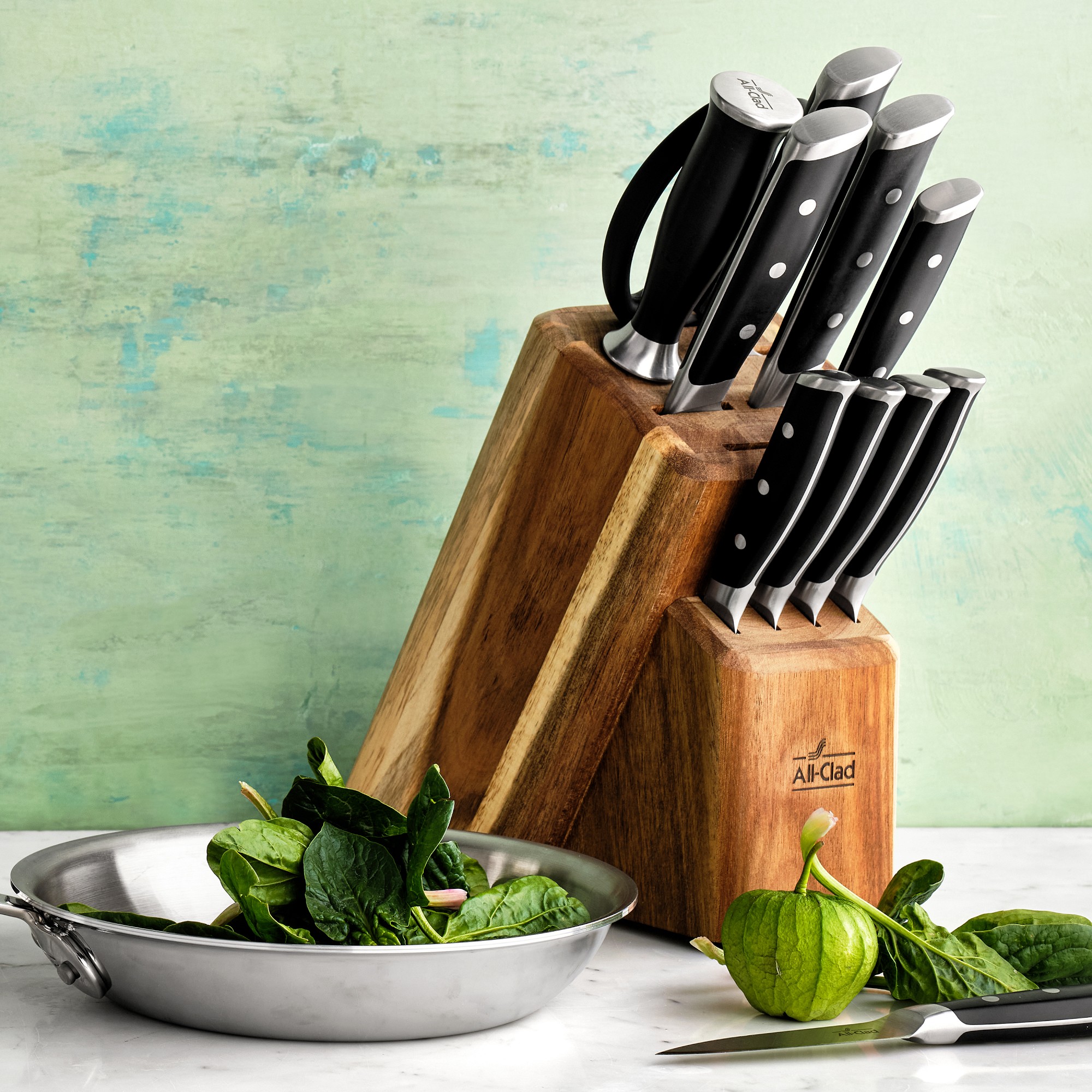 All-Clad Knife Block, Set of 12