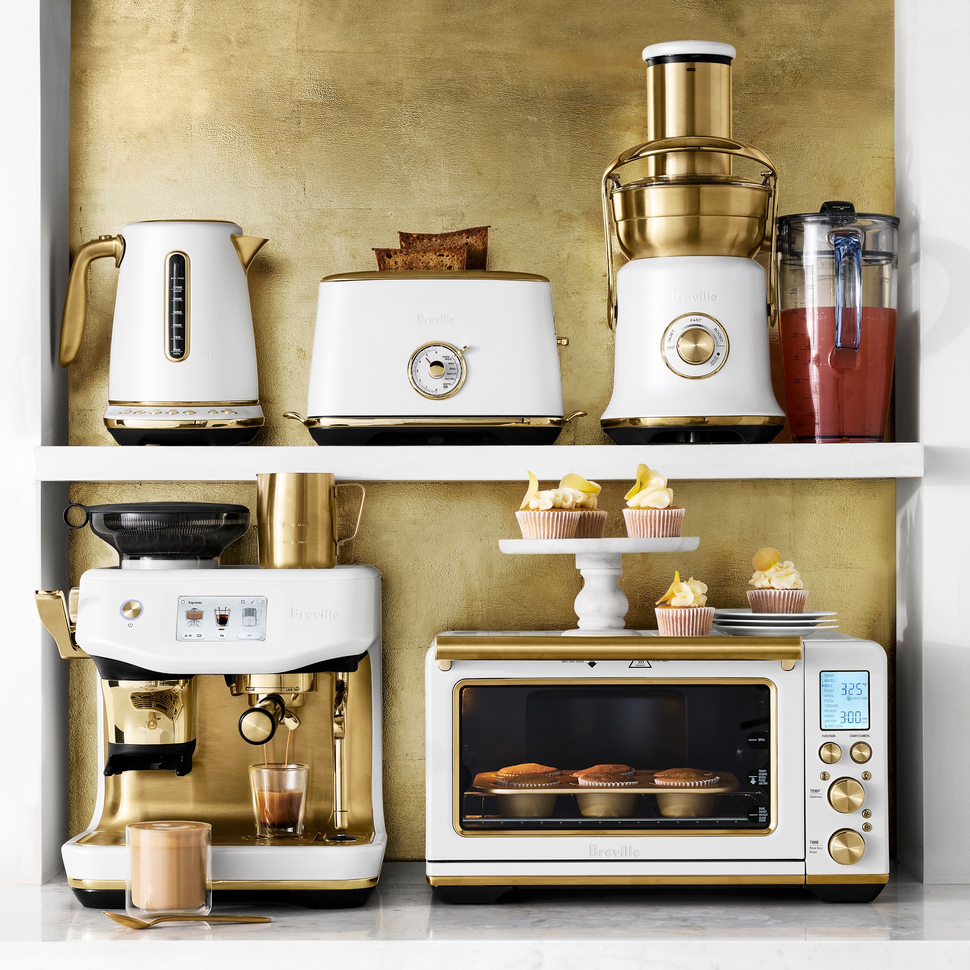 Breville Juice Fountain® Cold, XL Brass Collection