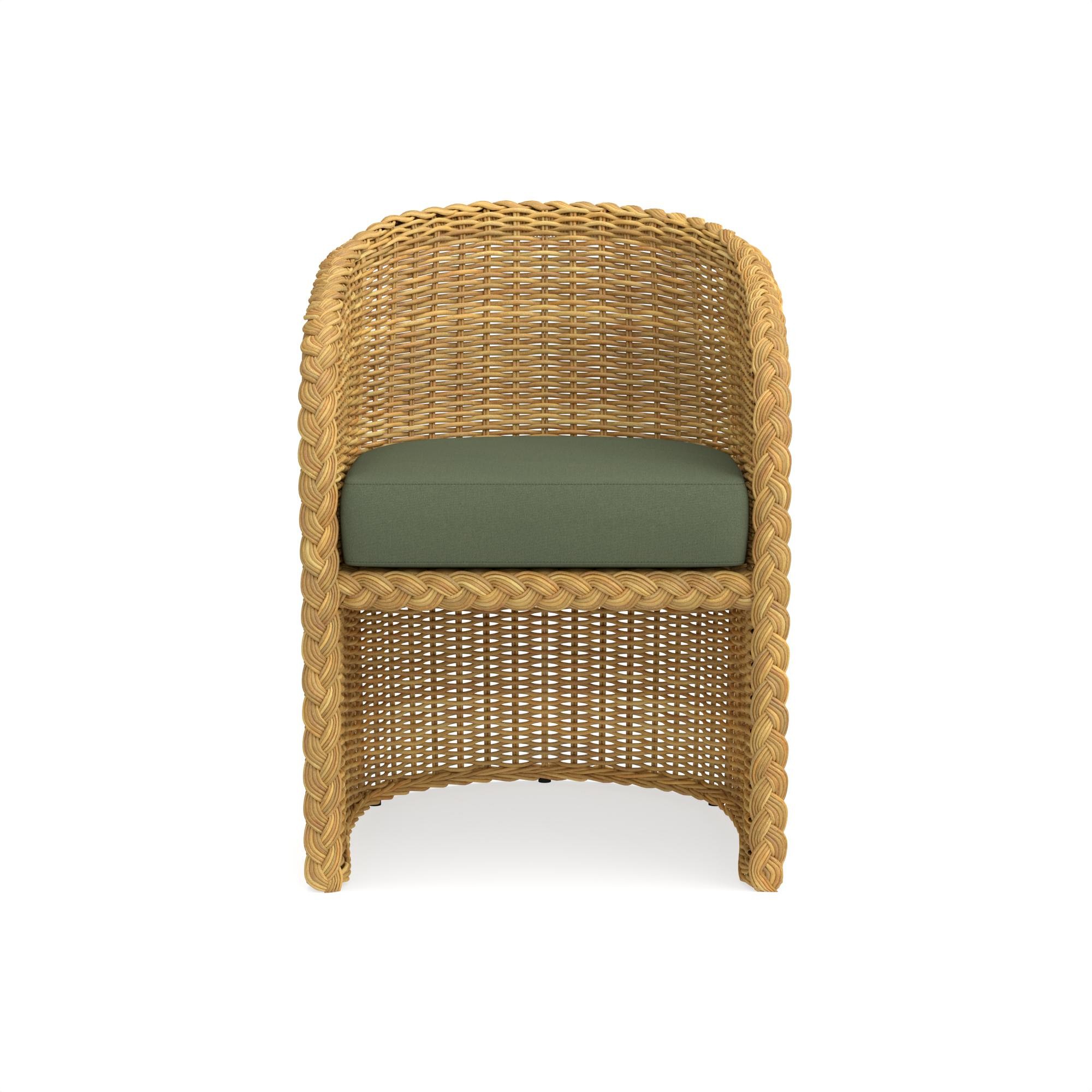 AERIN East Hampton Outdoor Dining Chair Cushions
