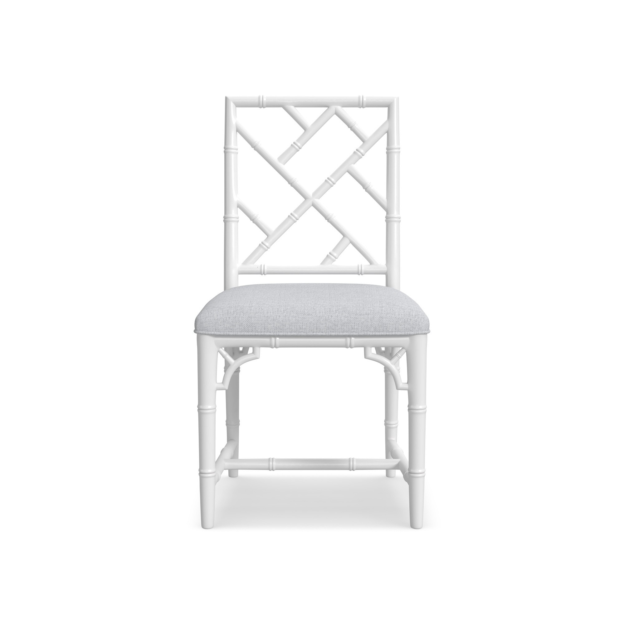 Chippendale Upholstered Bistro Side Chair
