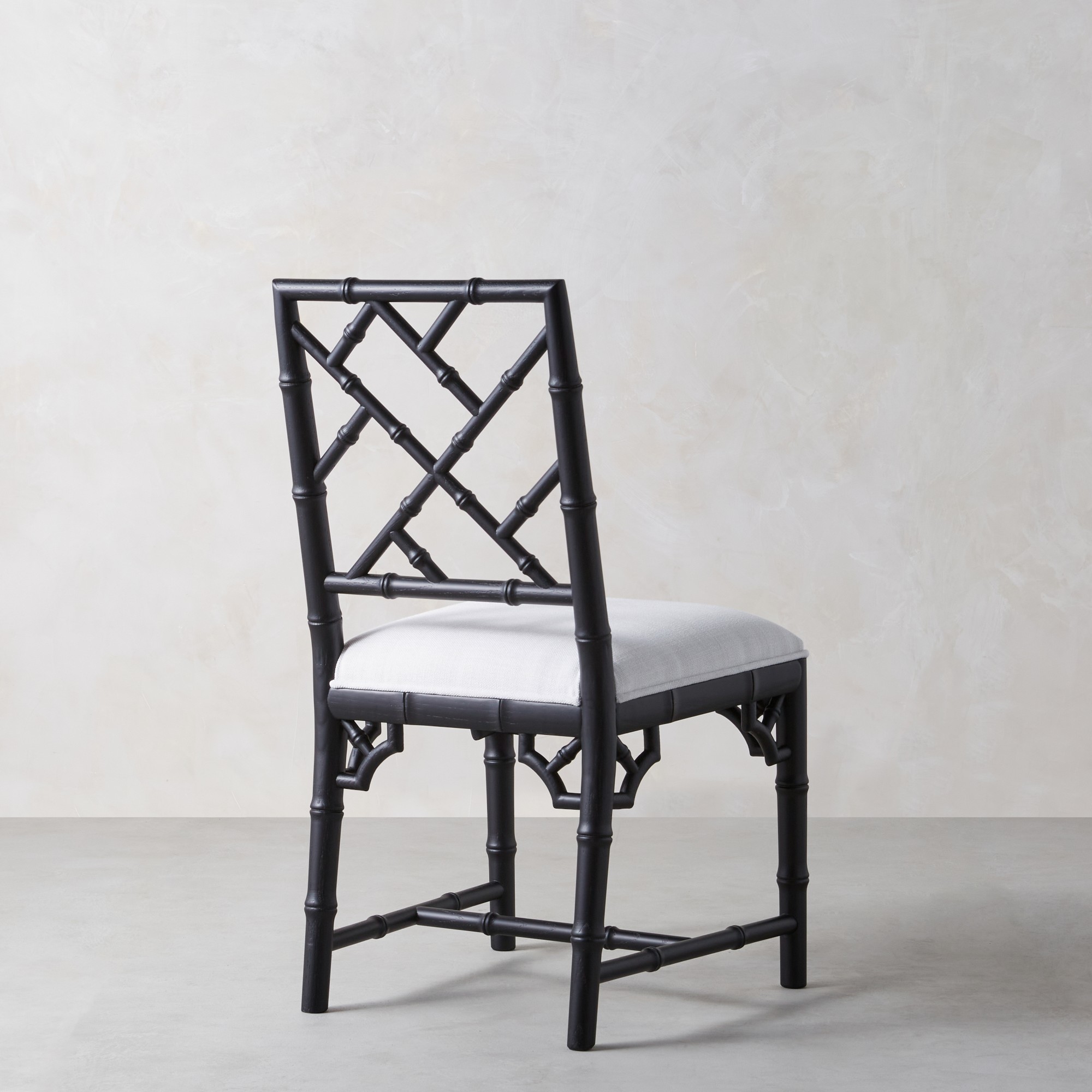 Chippendale Upholstered Bistro Side Chair
