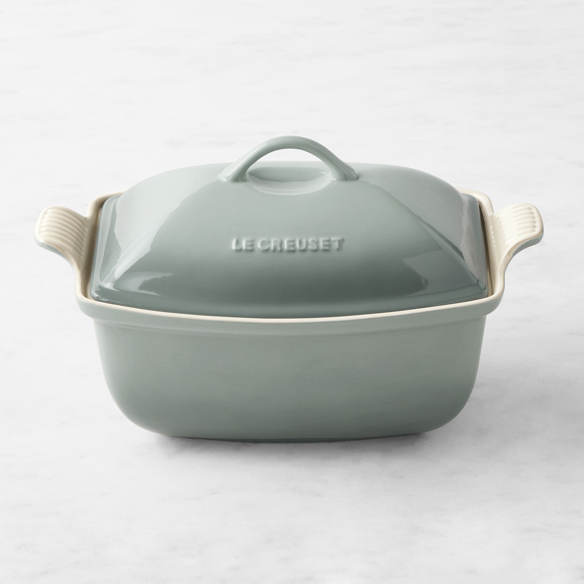 Le Creuset Heritage Stoneware Deep Covered Baker, 4 1/2-Qt.