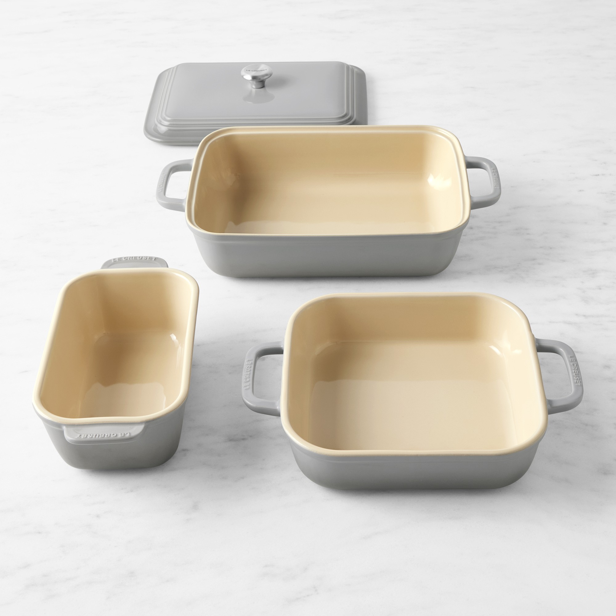 Le Creuset San Francisco Stoneware Bakeware Set, Set of 4