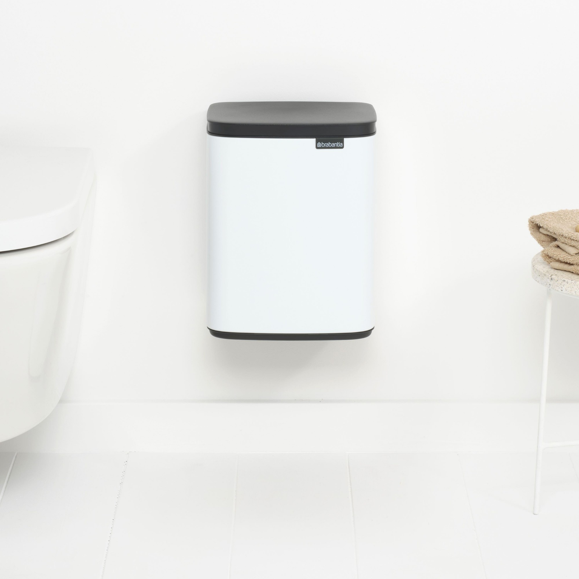 Brabantia Bo Single Compartment Trash Can, 1.8-Gallon