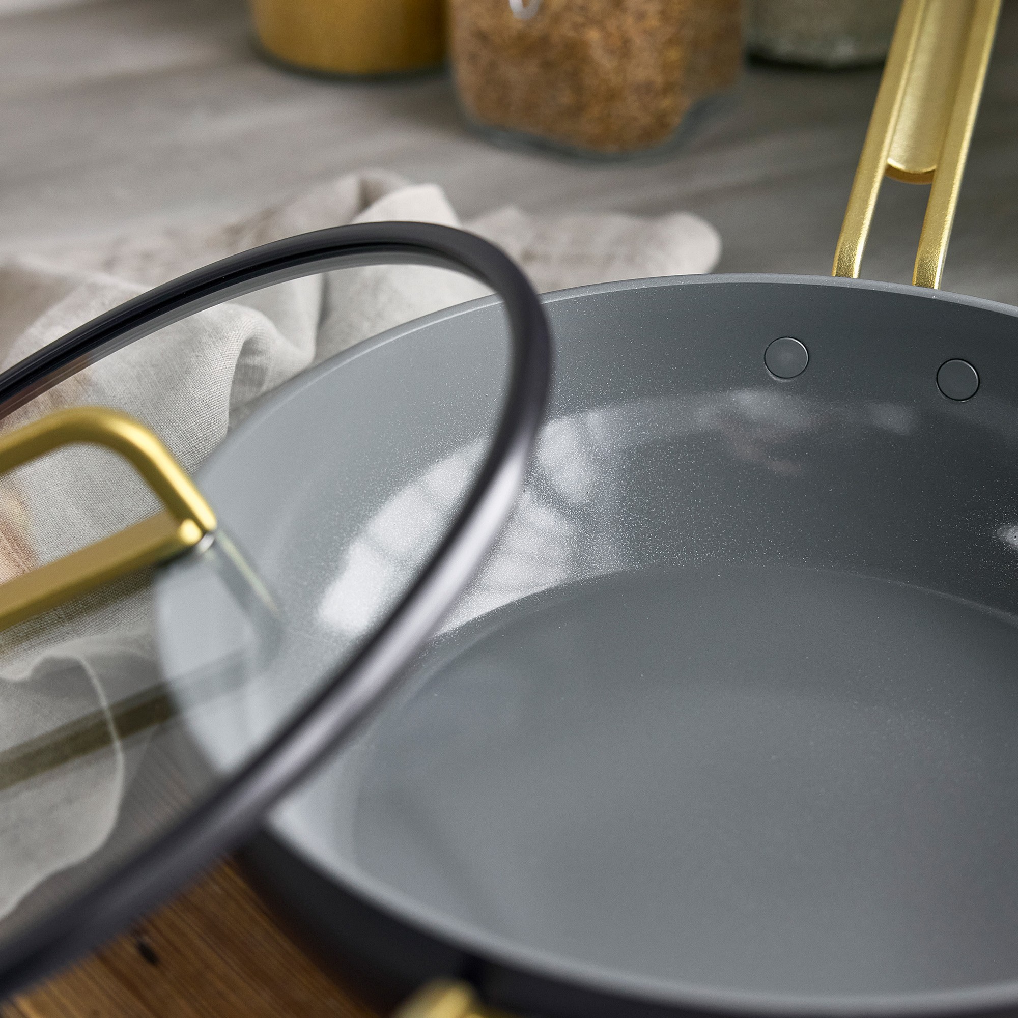 GreenPan™ Stanley Tucci™ Ceramic Nonstick Junior Essential Stanley Pan, 4 1/2-Qt.