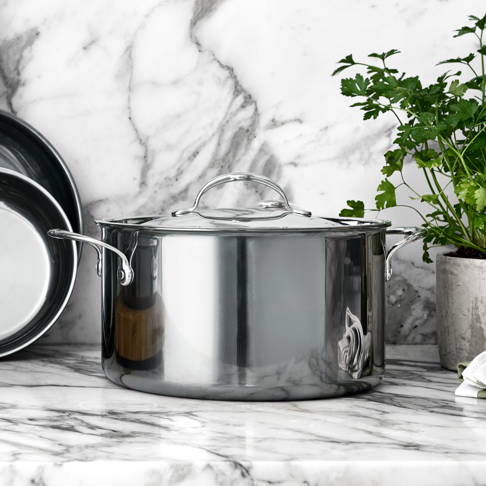 Hestan Nanobond ® Titanium Stainless-Steel 27-Piece Cookware Set