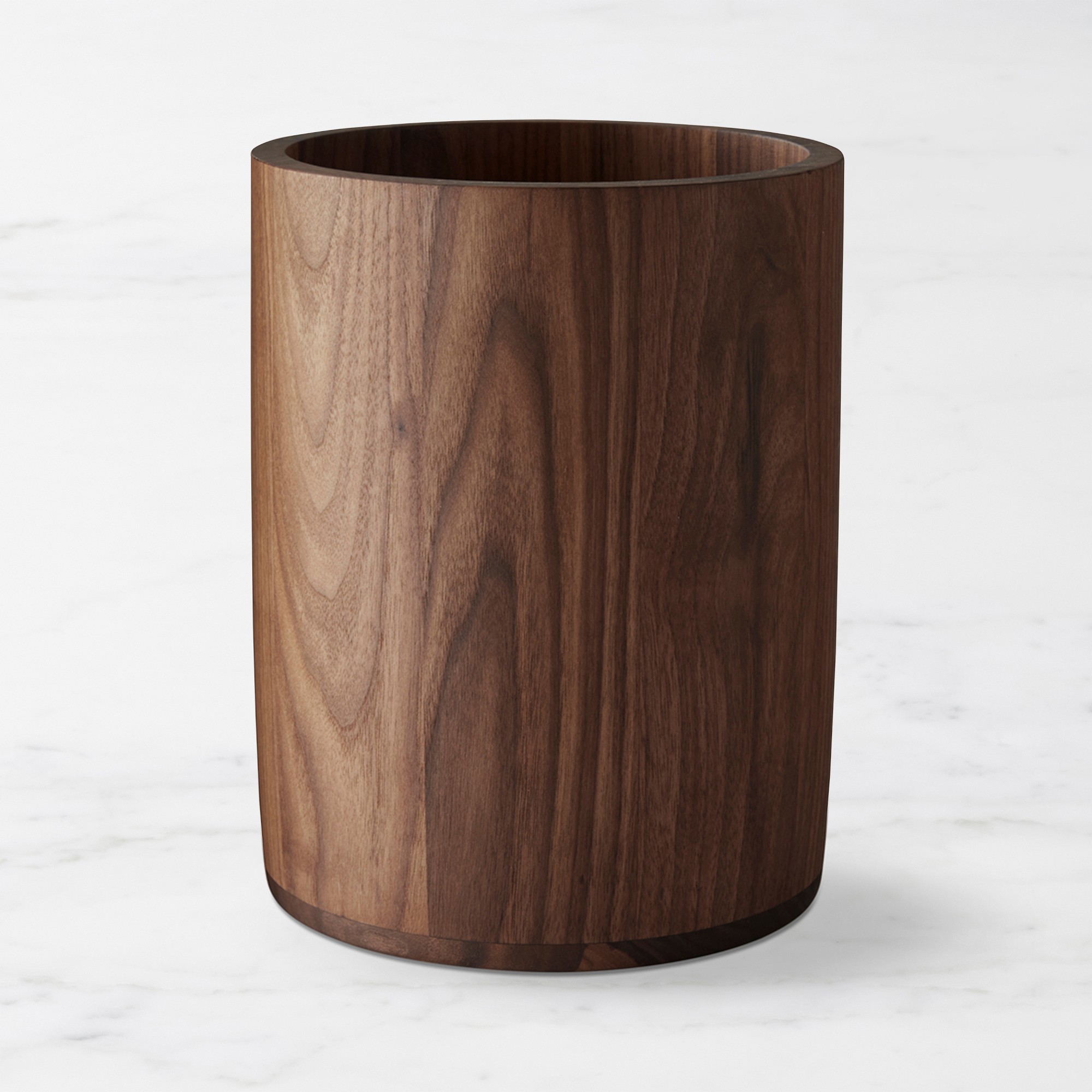 Williams Sonoma Walnut Utensil Holder