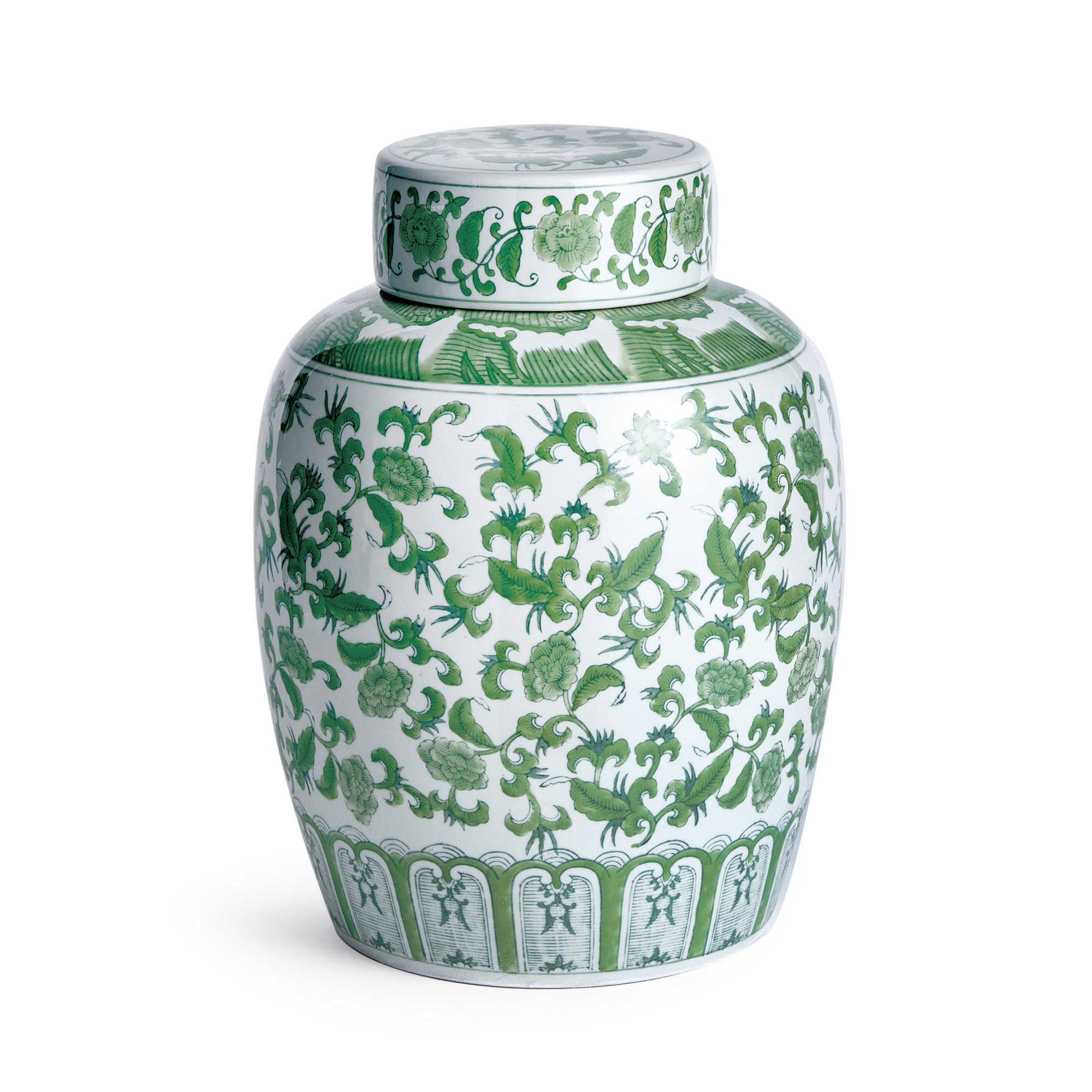 Chinoiserie Lidded Jar