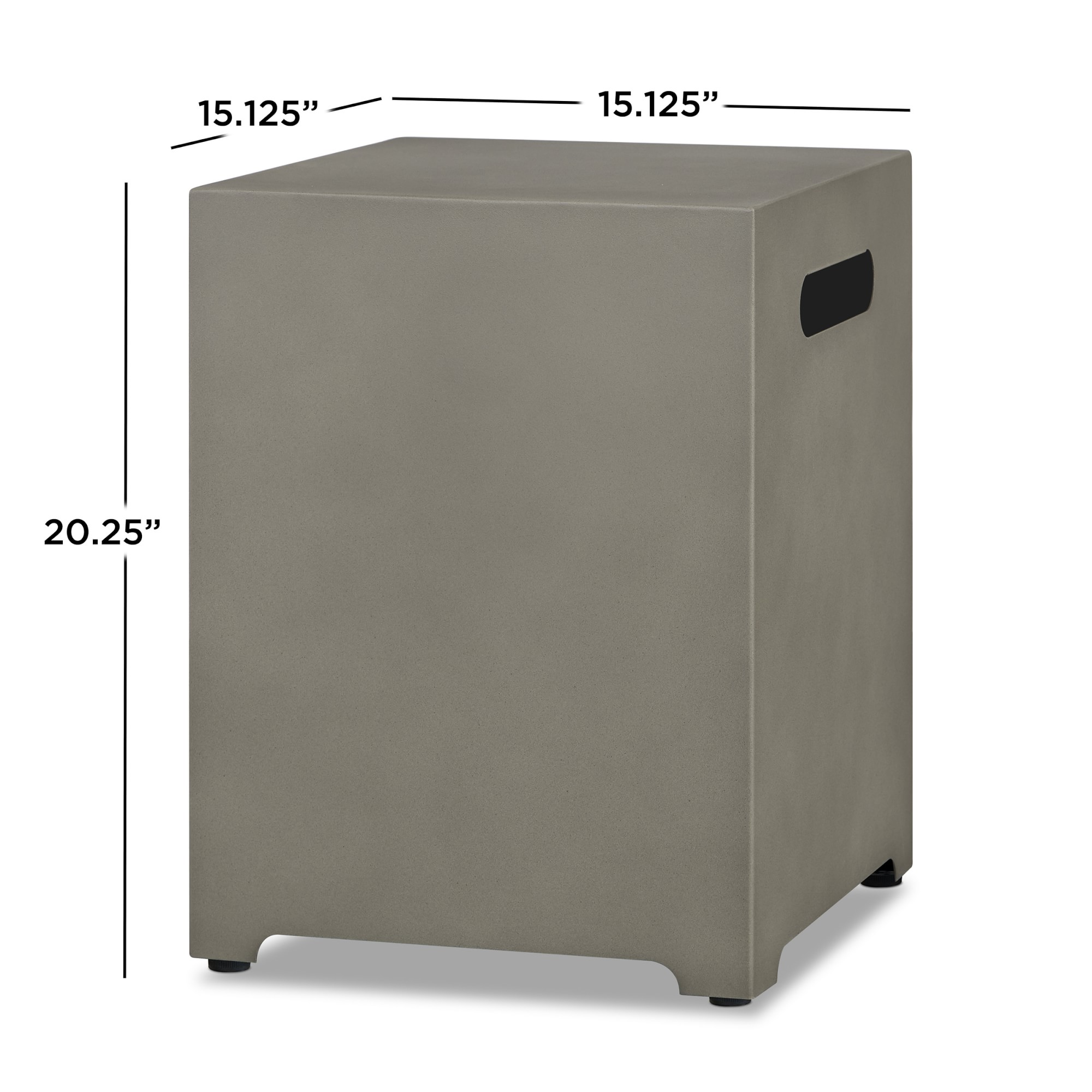 Cardona Tank Cover, Mist Grey (19.5