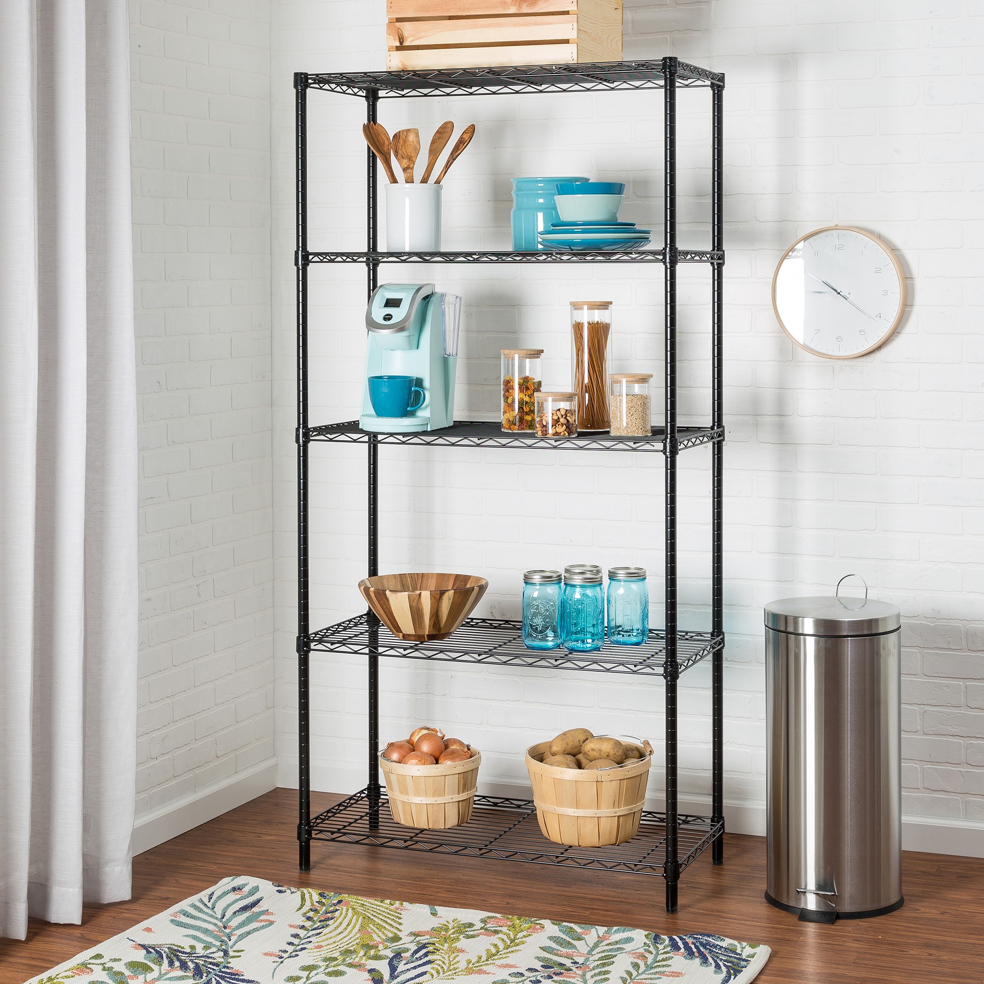 Heavy-Duty Adjustable Storage Shelving
