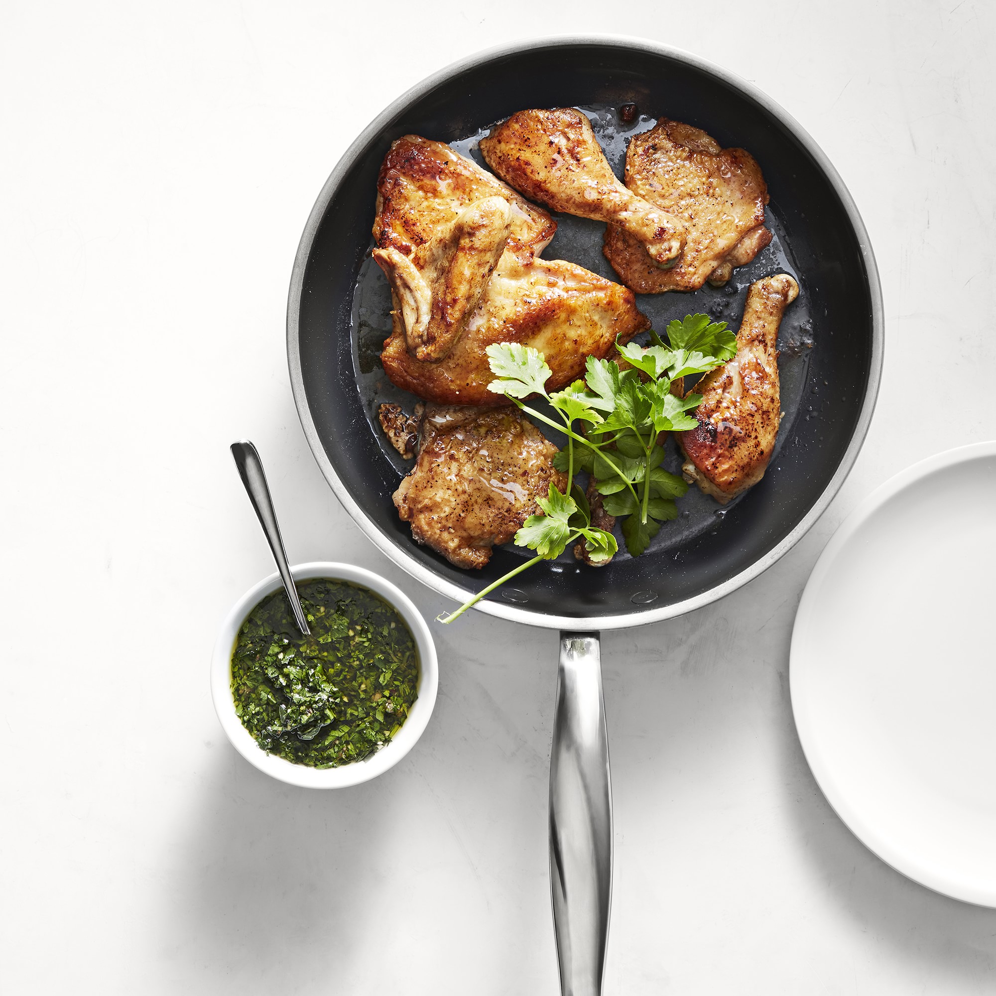 GreenPan™ Premiere Stainless-Steel Ceramic Nonstick 15-Piece Cookware Set