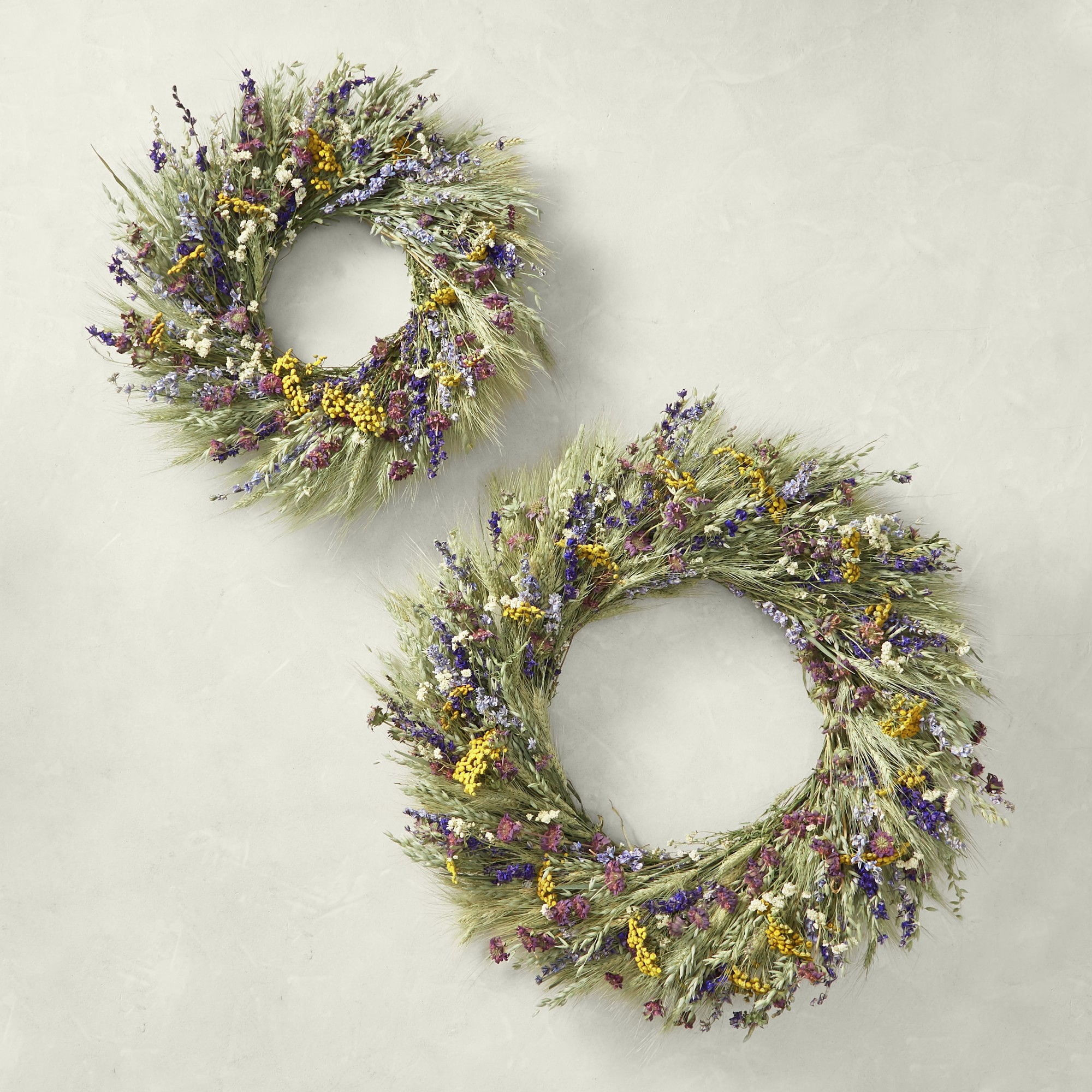 French Spring Live Wreath