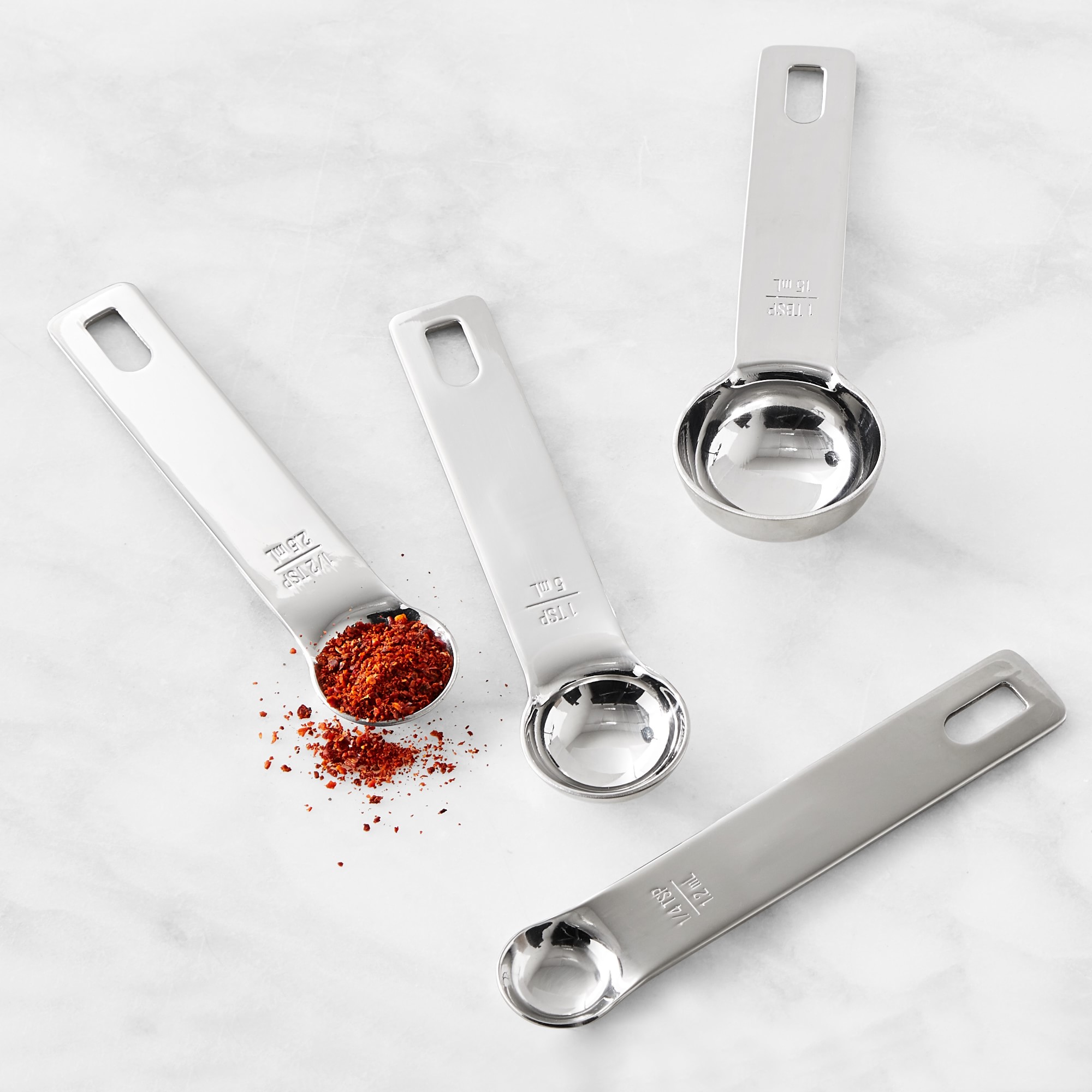 Williams Sonoma Stainless-Steel Ultimate Measuring Cups & Spoons