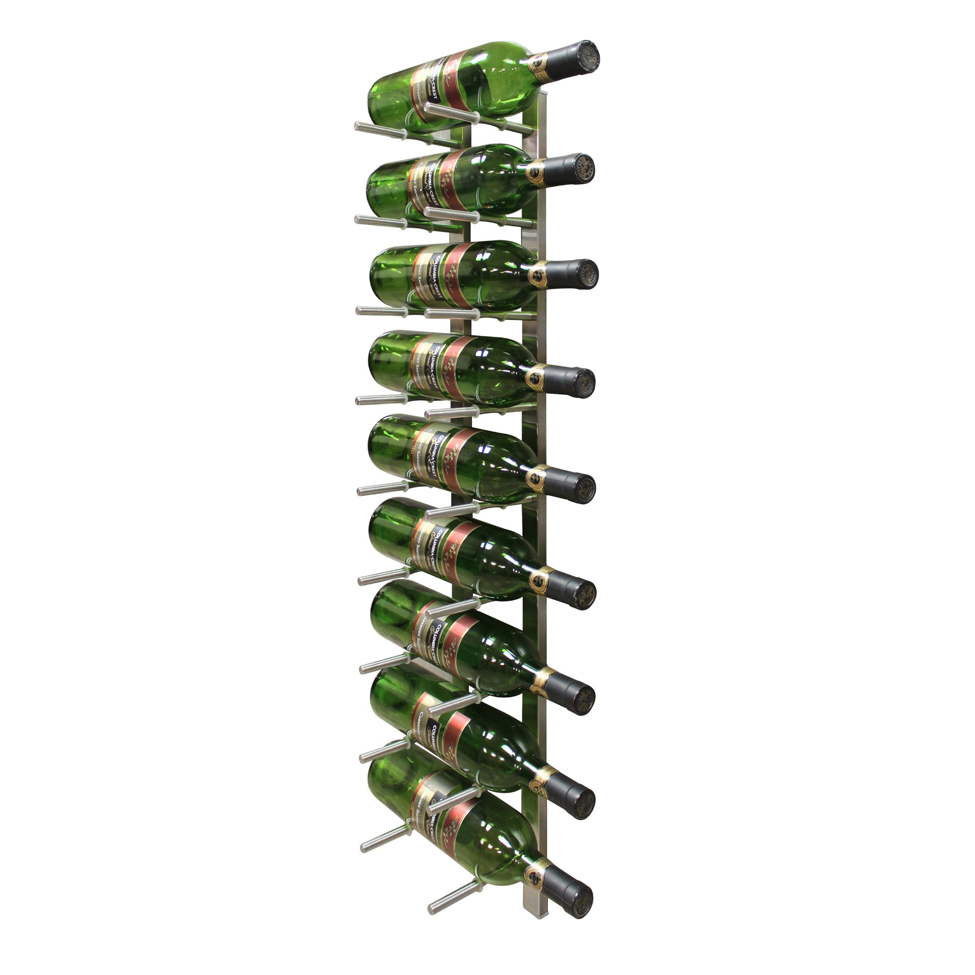 Vinotemp 9-Bottle Modern Peg Wine Rack