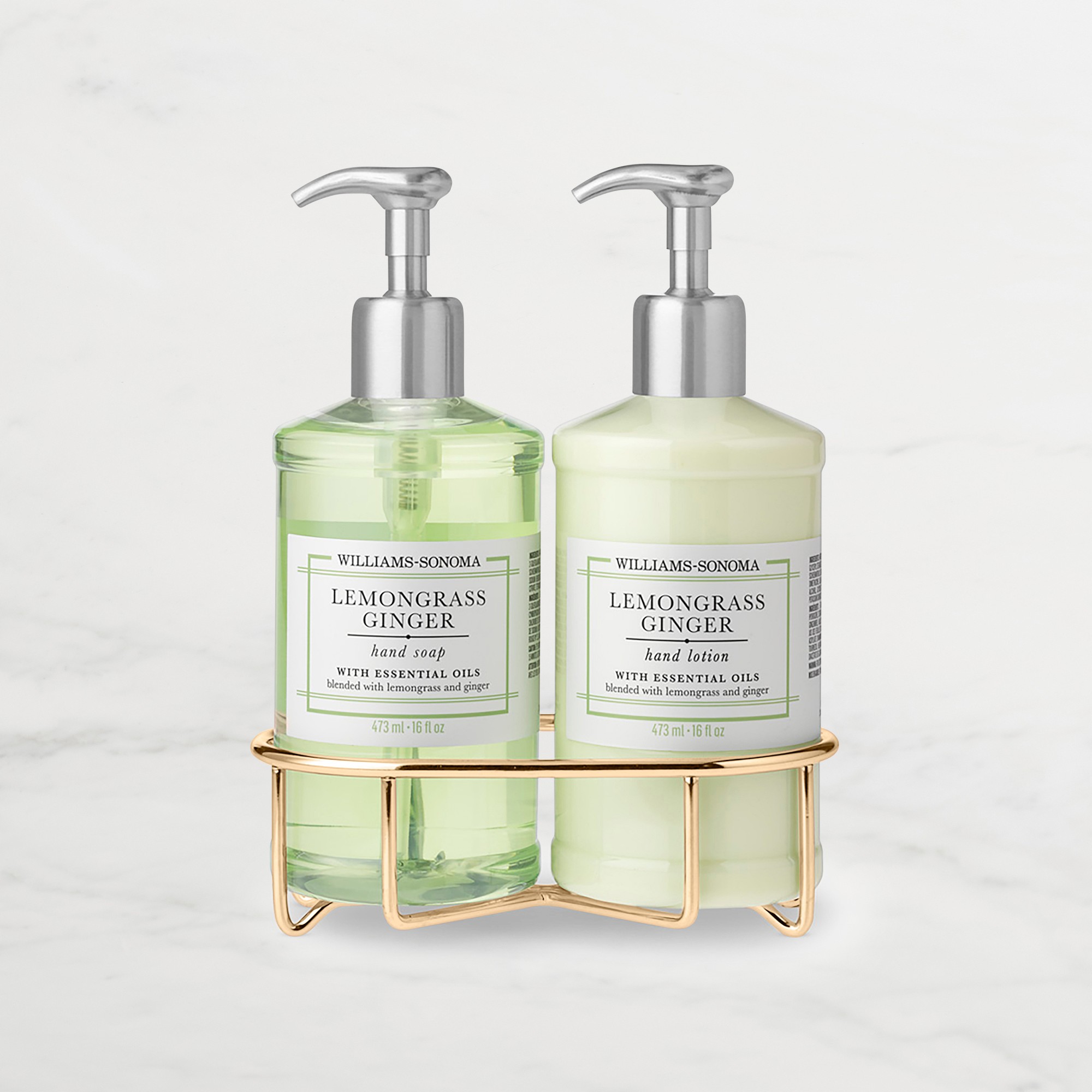 Williams Sonoma Lemongrass Ginger Soap & Lotion, 3-Piece Set