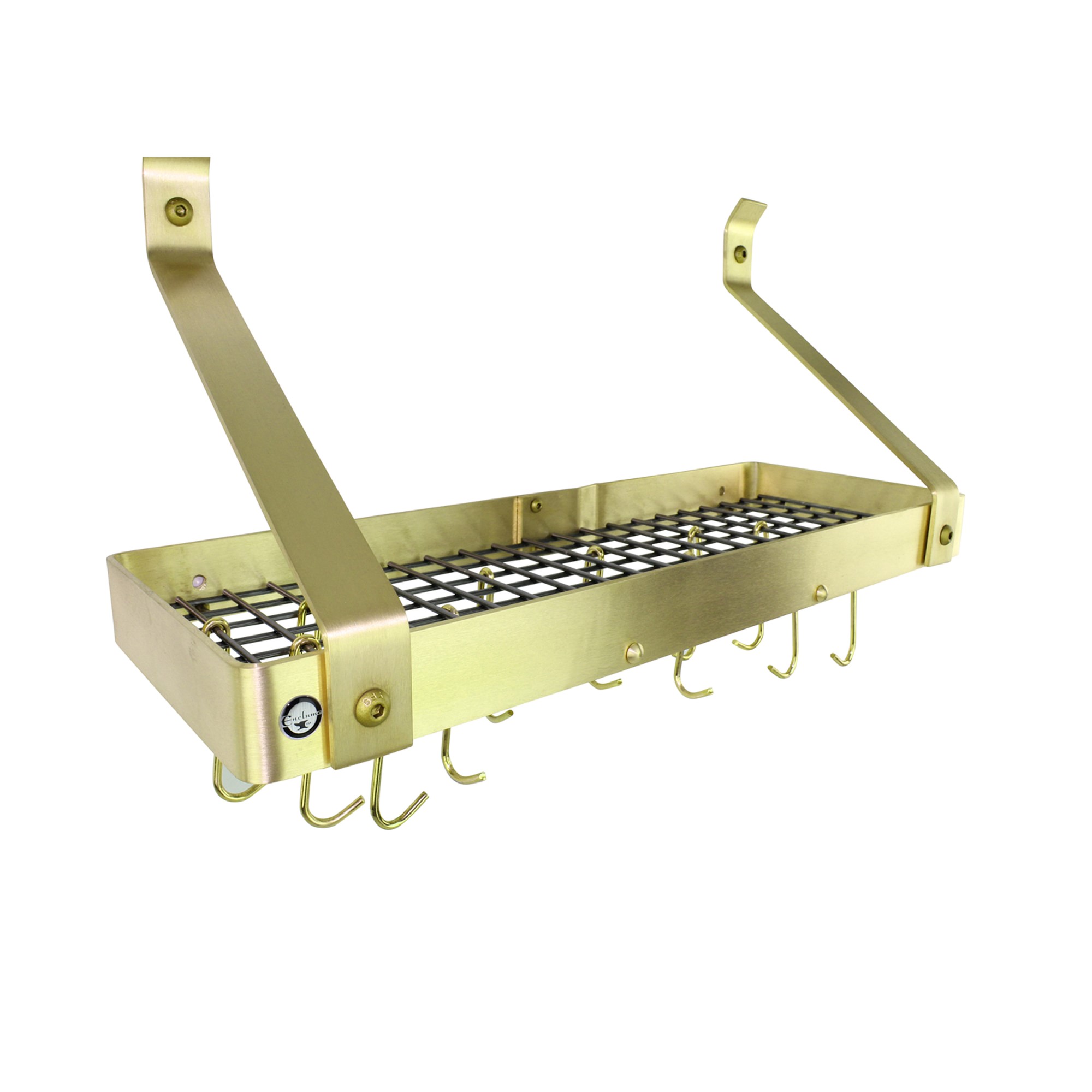 Enclume Wall-Mounted Narrow Bookshelf Rack