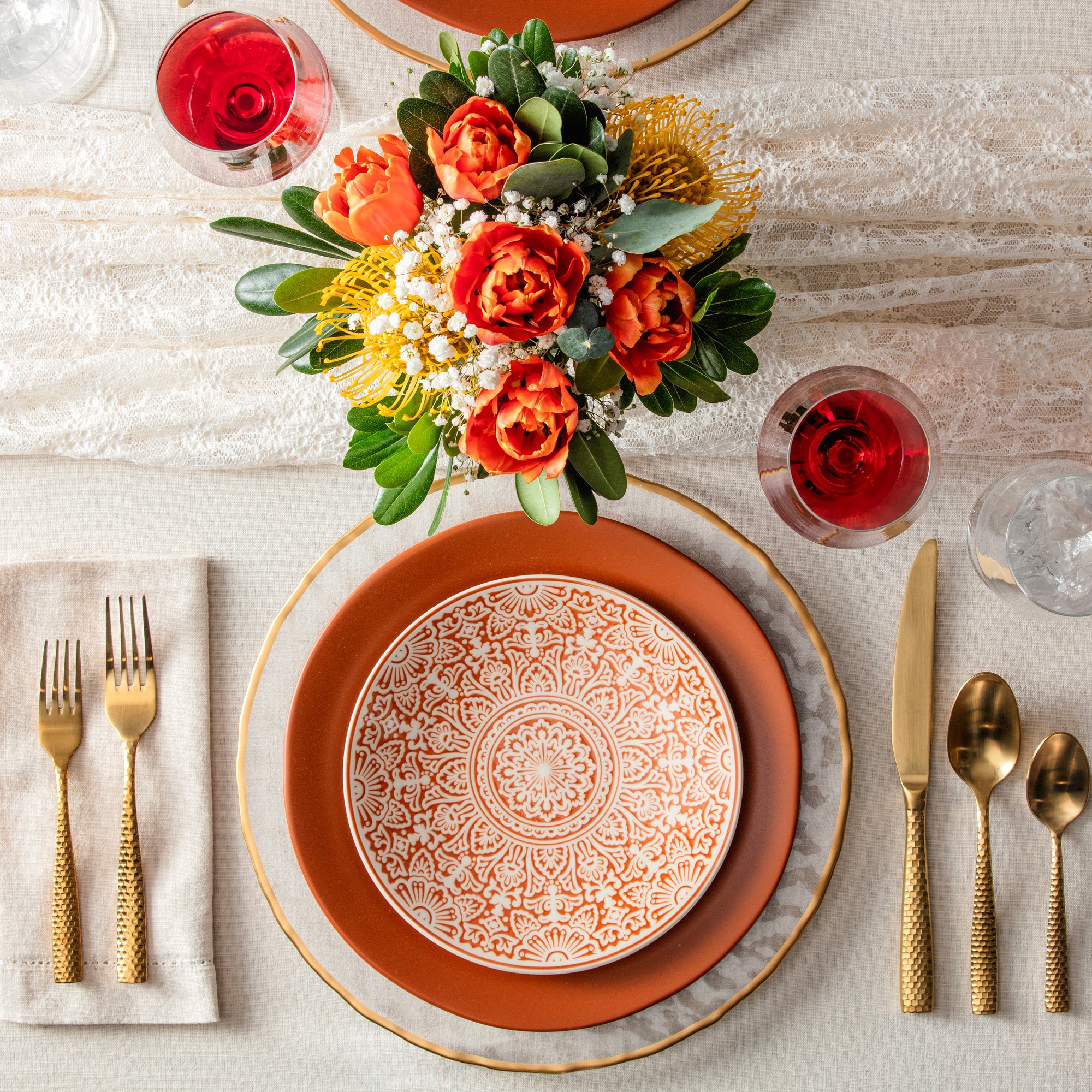 Fortessa Lucca Faceted Flatware Sets