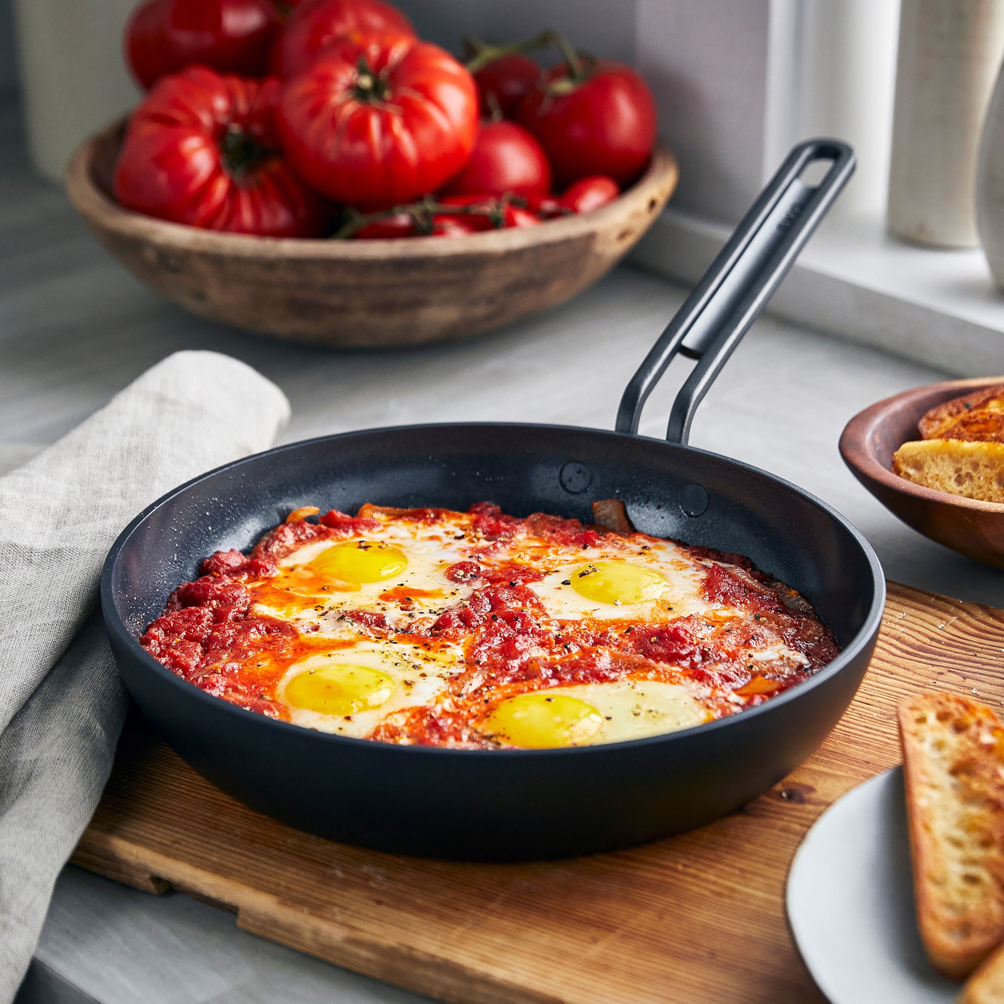 GreenPan™ Stanley Tucci™ Ceramic Nonstick Fry Pan Set, 8