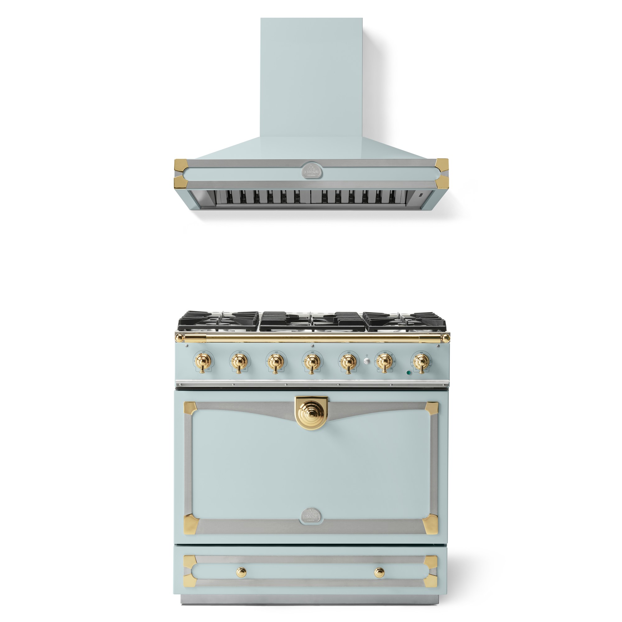 La Cornue CornuFé 90 Albertine Range & Hood