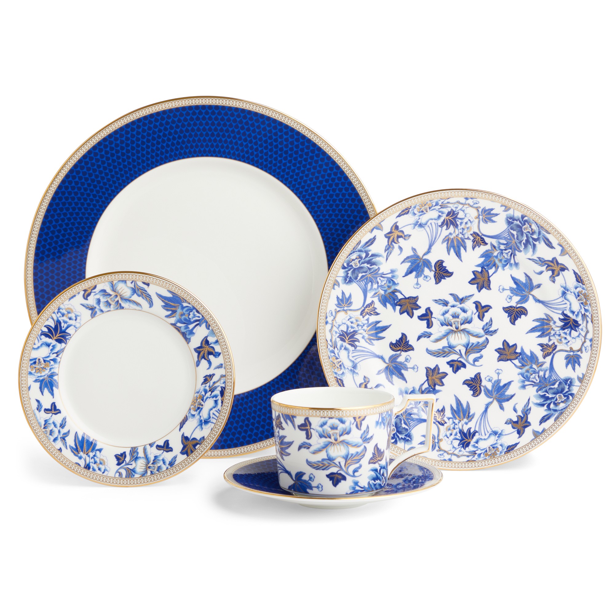 Wedgwood Hibiscus 5-Piece Dinnerware Set