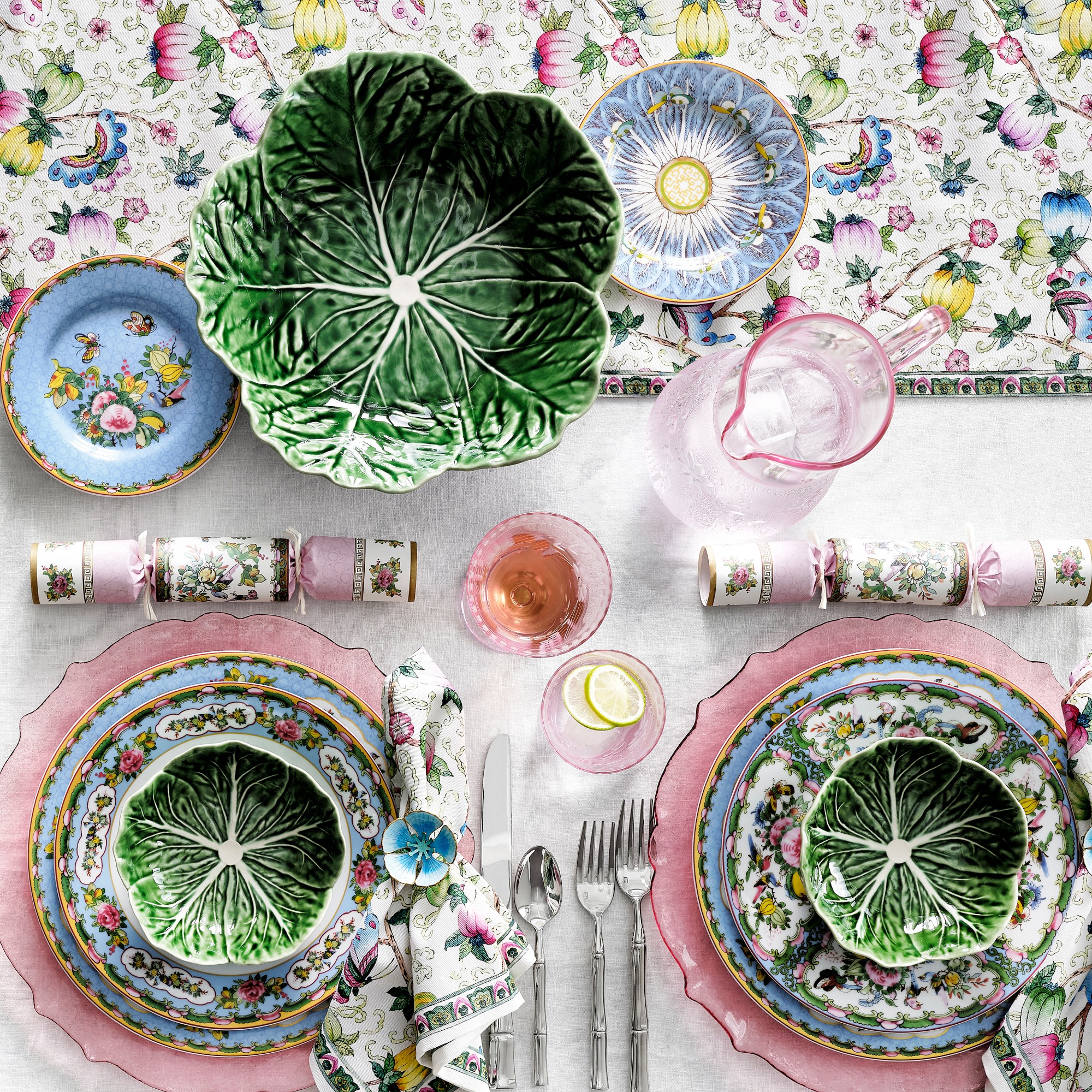Bordallo Pinheiro Cabbage Dinnerware Collection