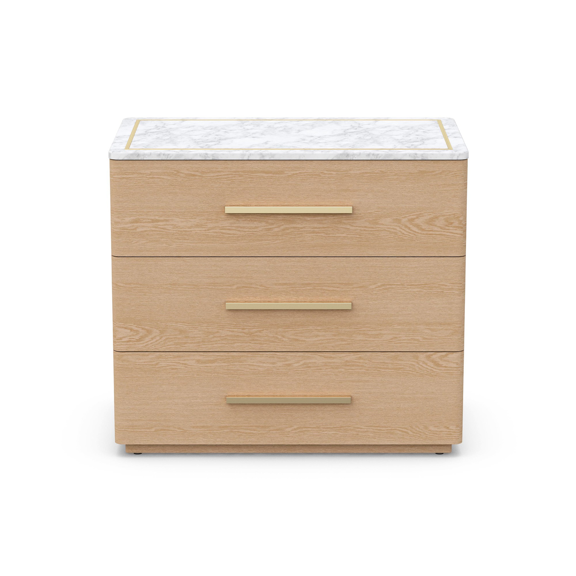 Angelo 3-Drawer Power Nightstand (34