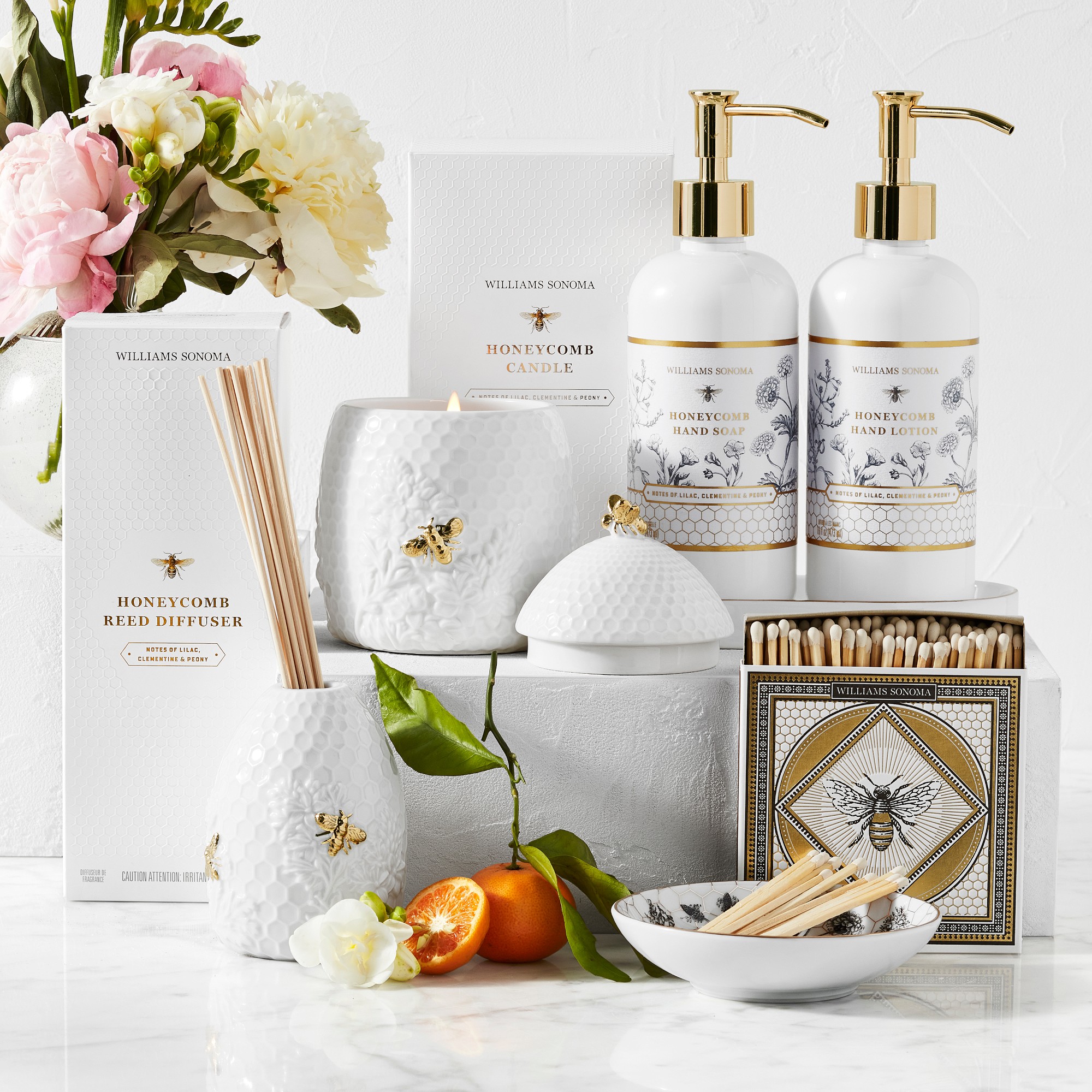 Honeycomb 3-Piece Hand Soap & Lotion Set