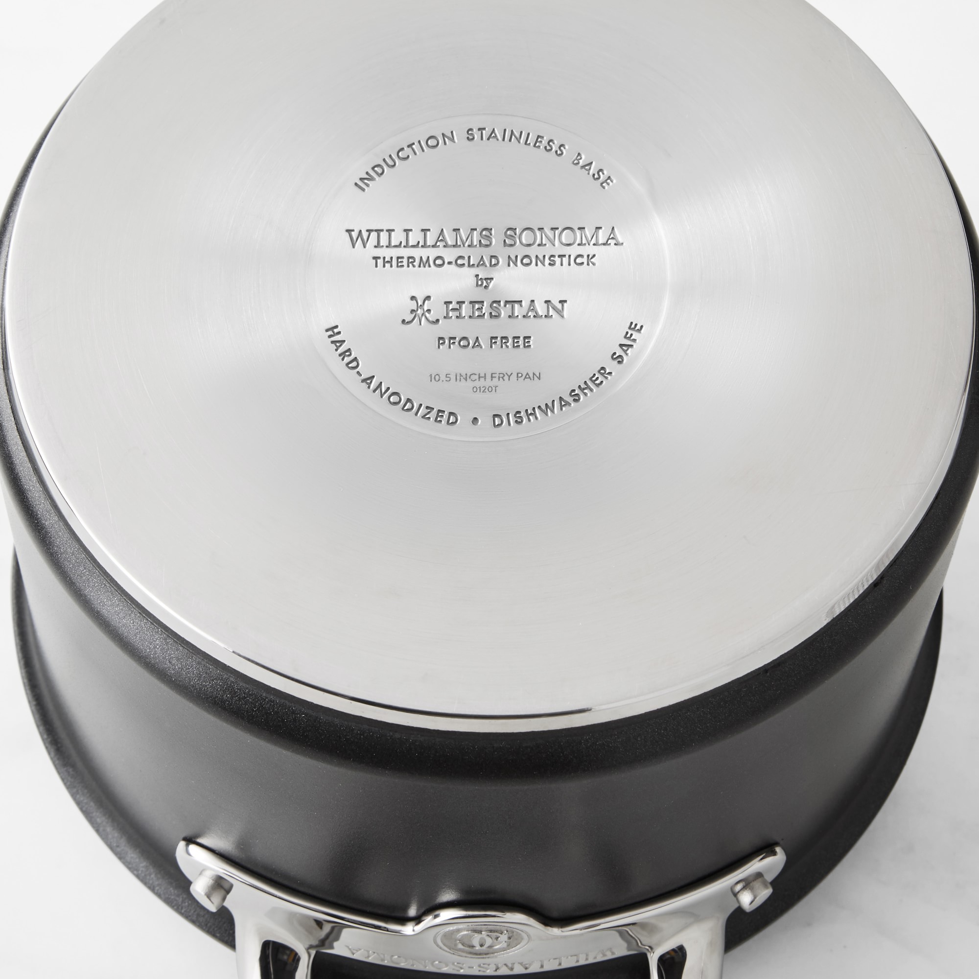 Williams Sonoma Signature Thermo-Clad™ Nonstick Saucepan Steamer Set, 4-Qt.