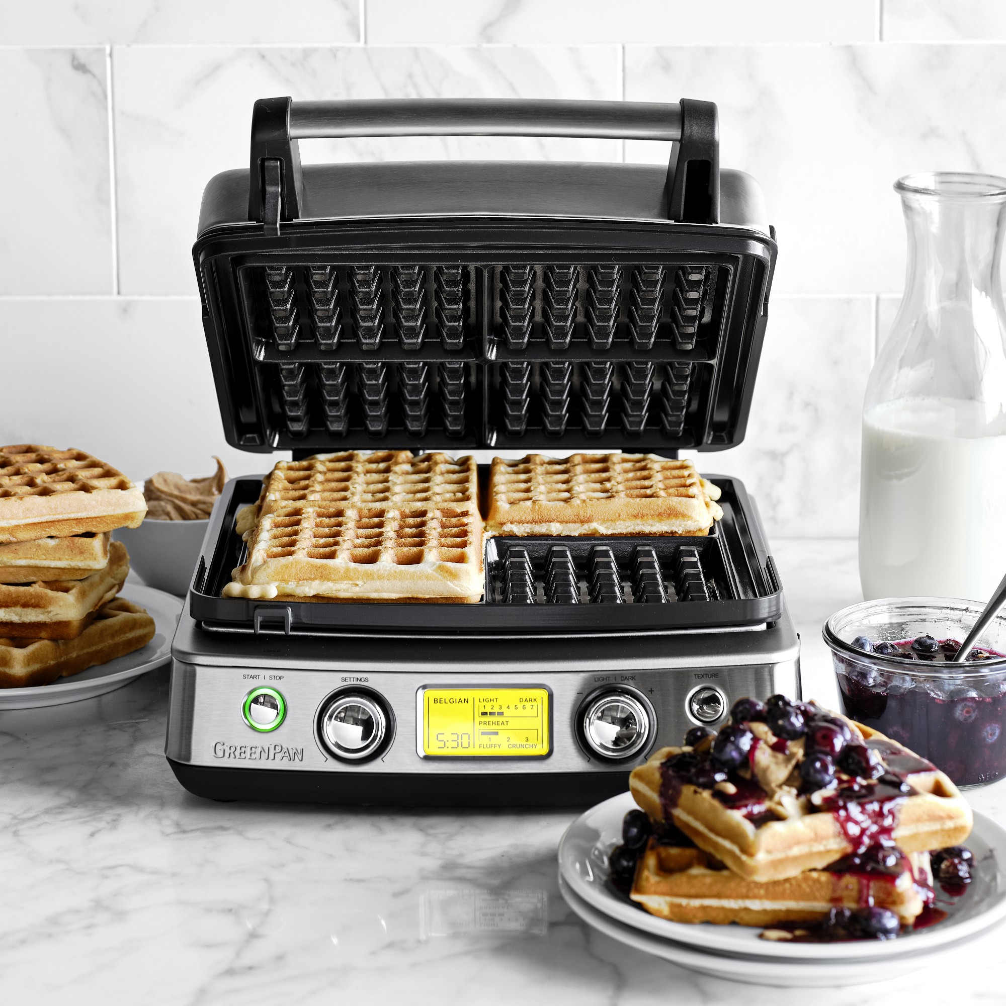 GreenPan™ Premiere Square Waffle Maker