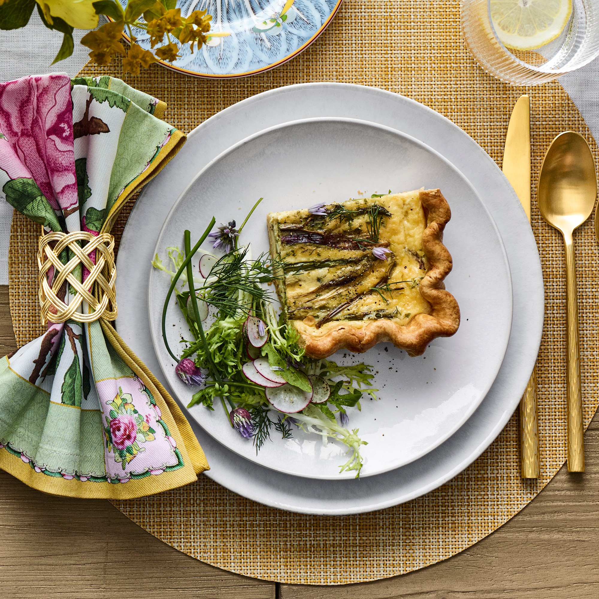 Chilewich Mini Basketweave Round Placemats