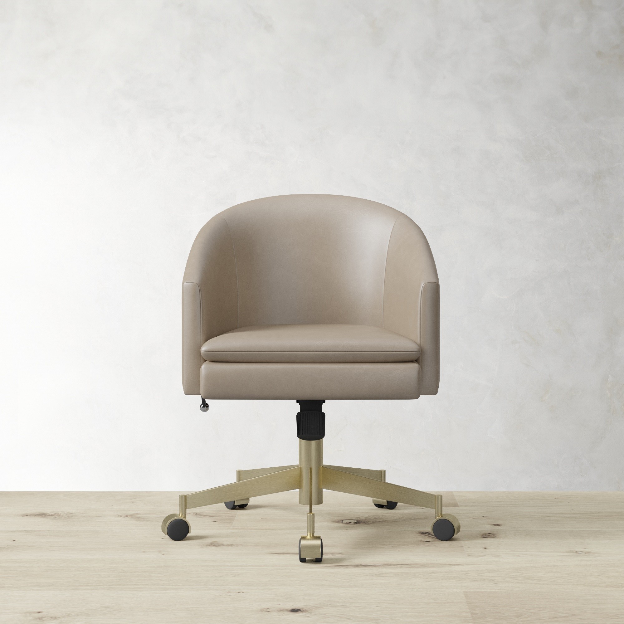 Chestnut Swivel Desk Chair