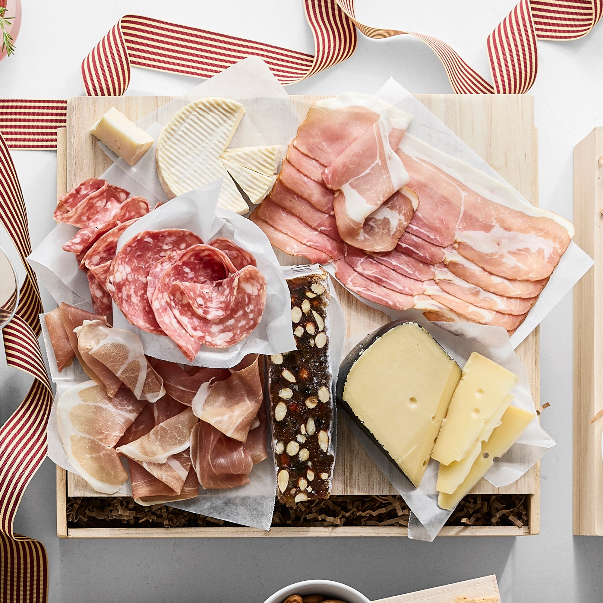Williams Sonoma Gift Crate European Cheese & Charcuterie