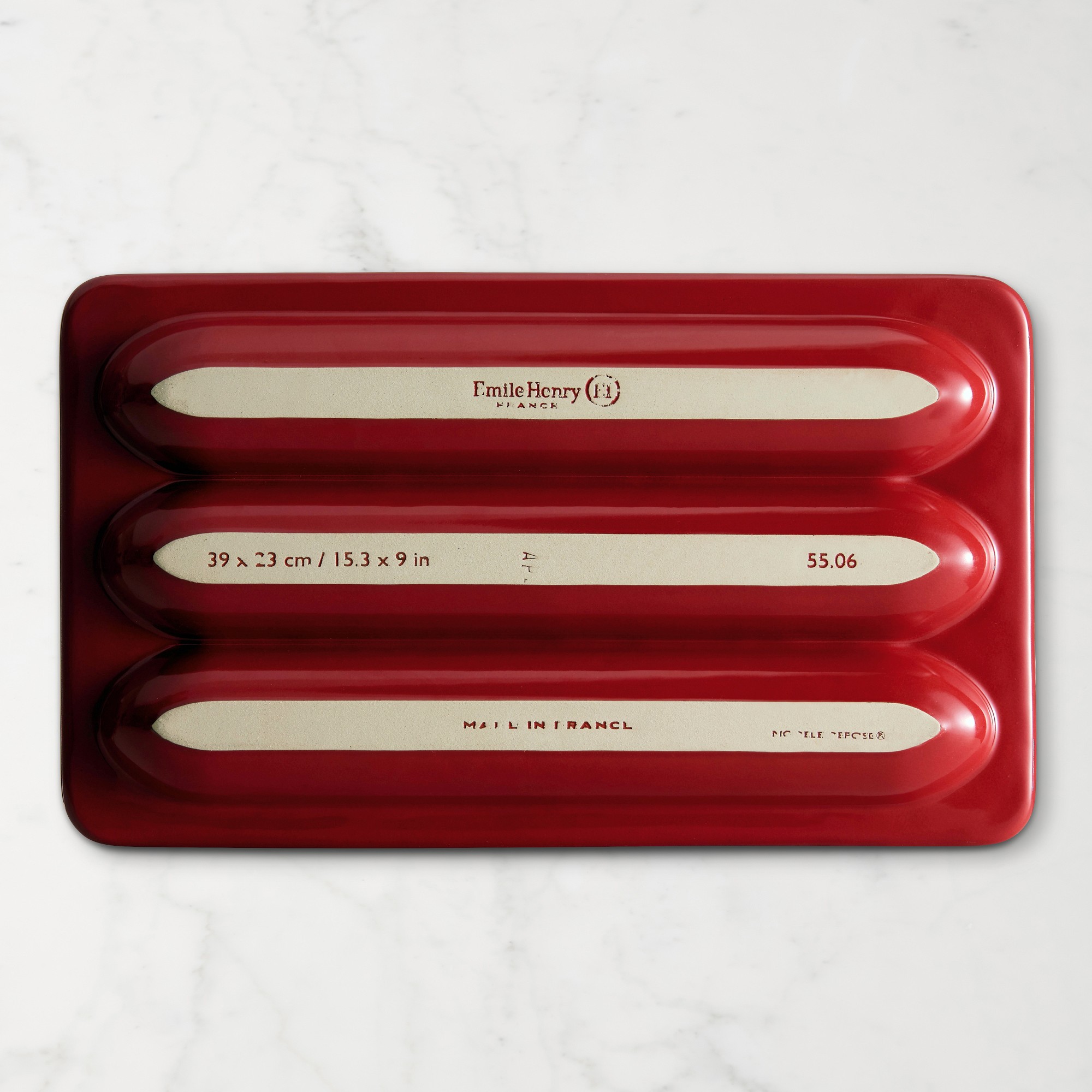 Emile Henry French Ceramic Baguette Baker