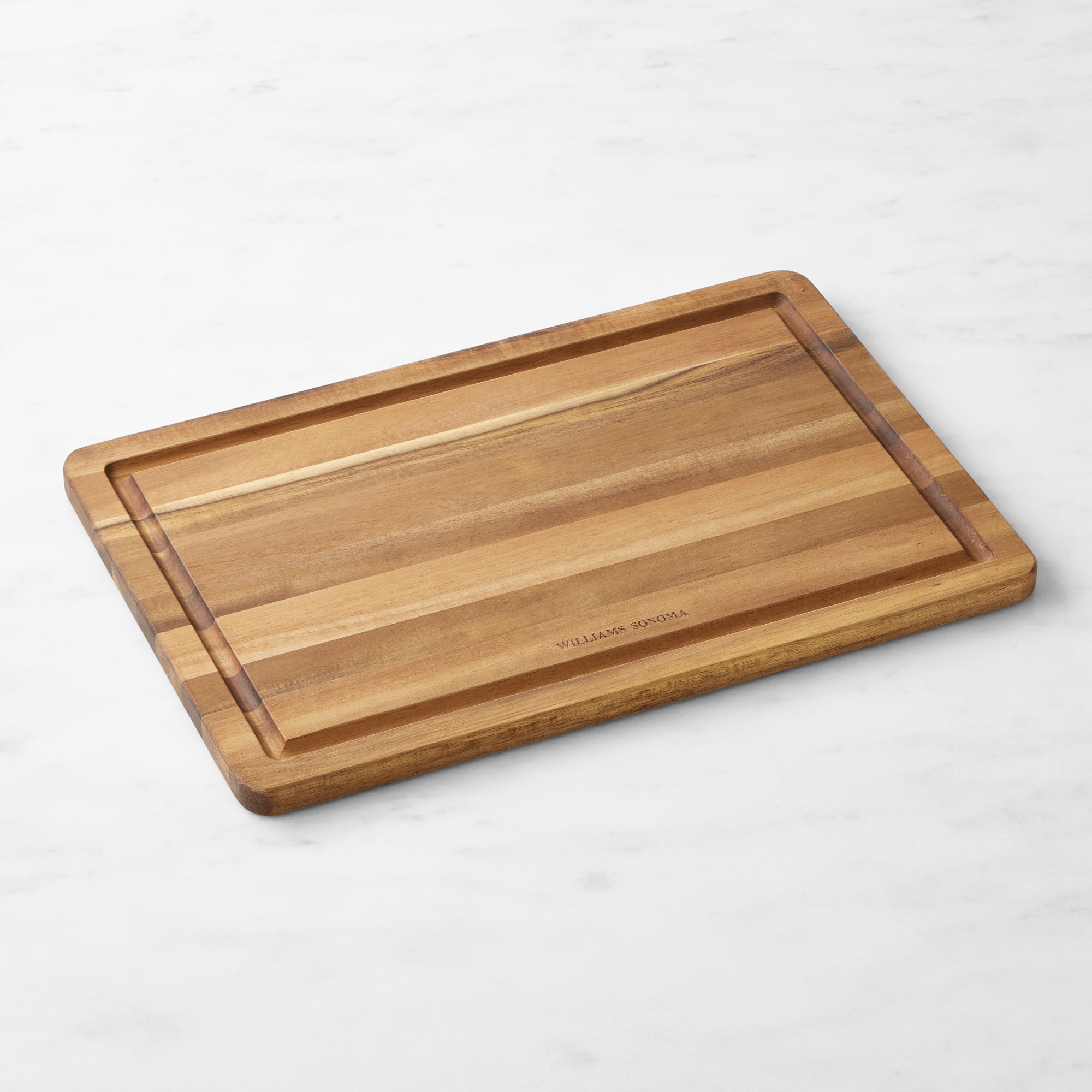 Williams Sonoma Edge-Grain Cutting & Carving Board, Acacia