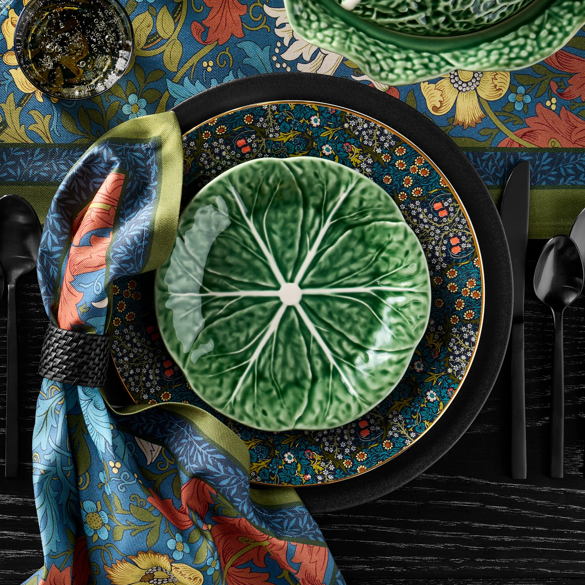 Bordallo Pinheiro Cabbage Salad Plates