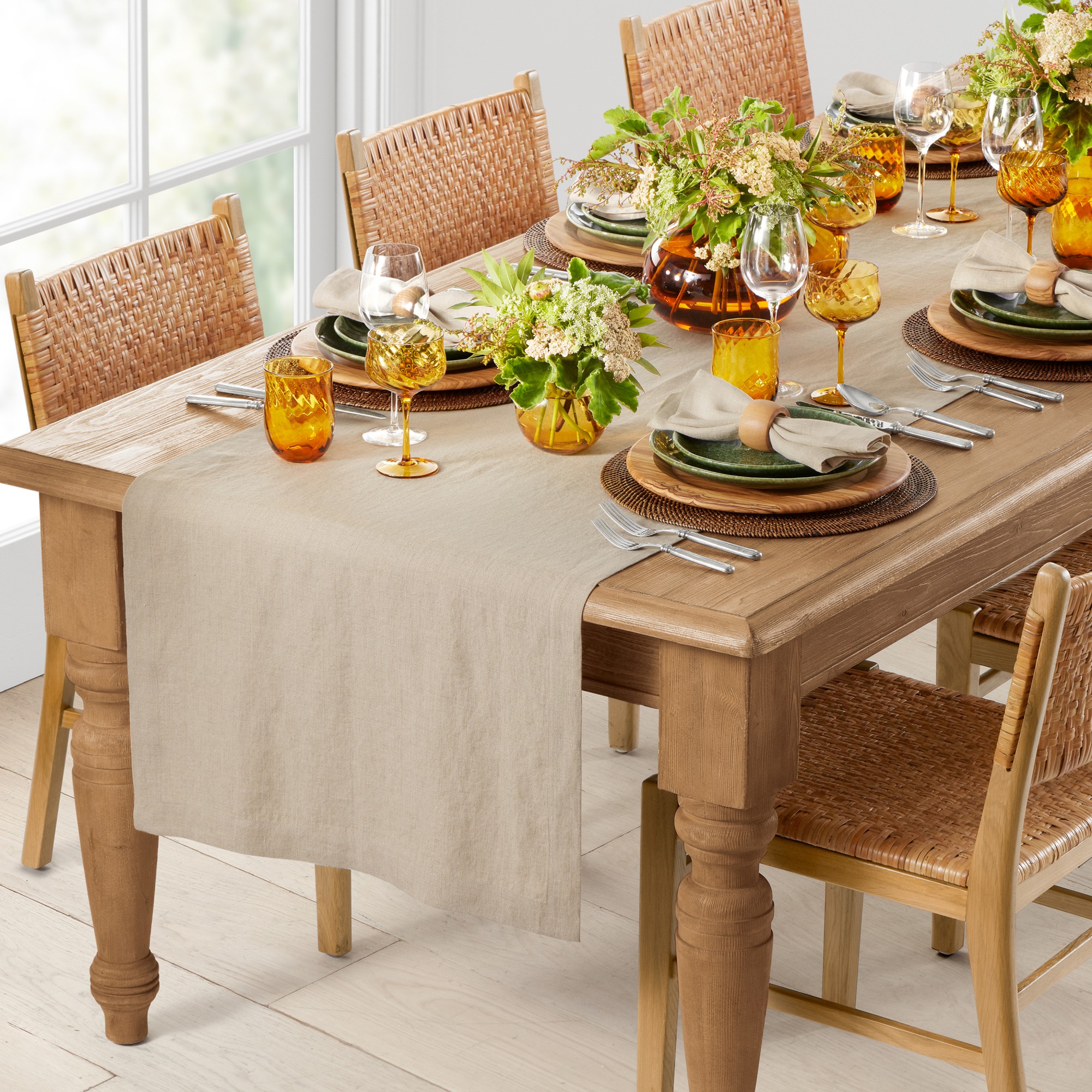 Signature Linen Table Runner