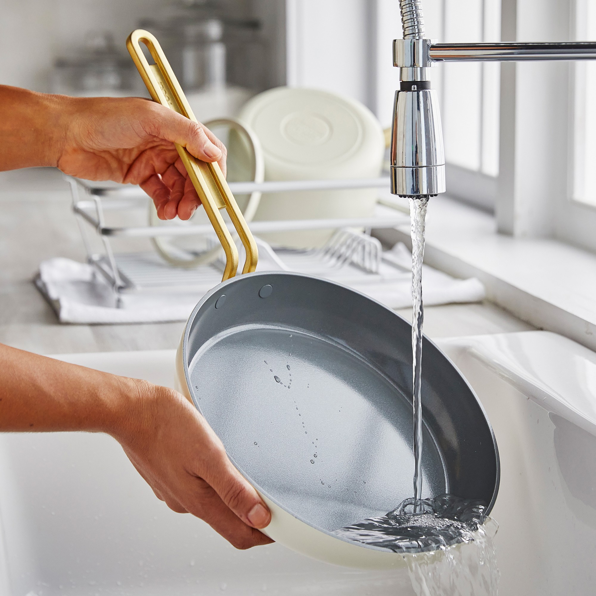 GreenPan™ Stanley Tucci™ Ceramic Nonstick Fry Pan Set, 8