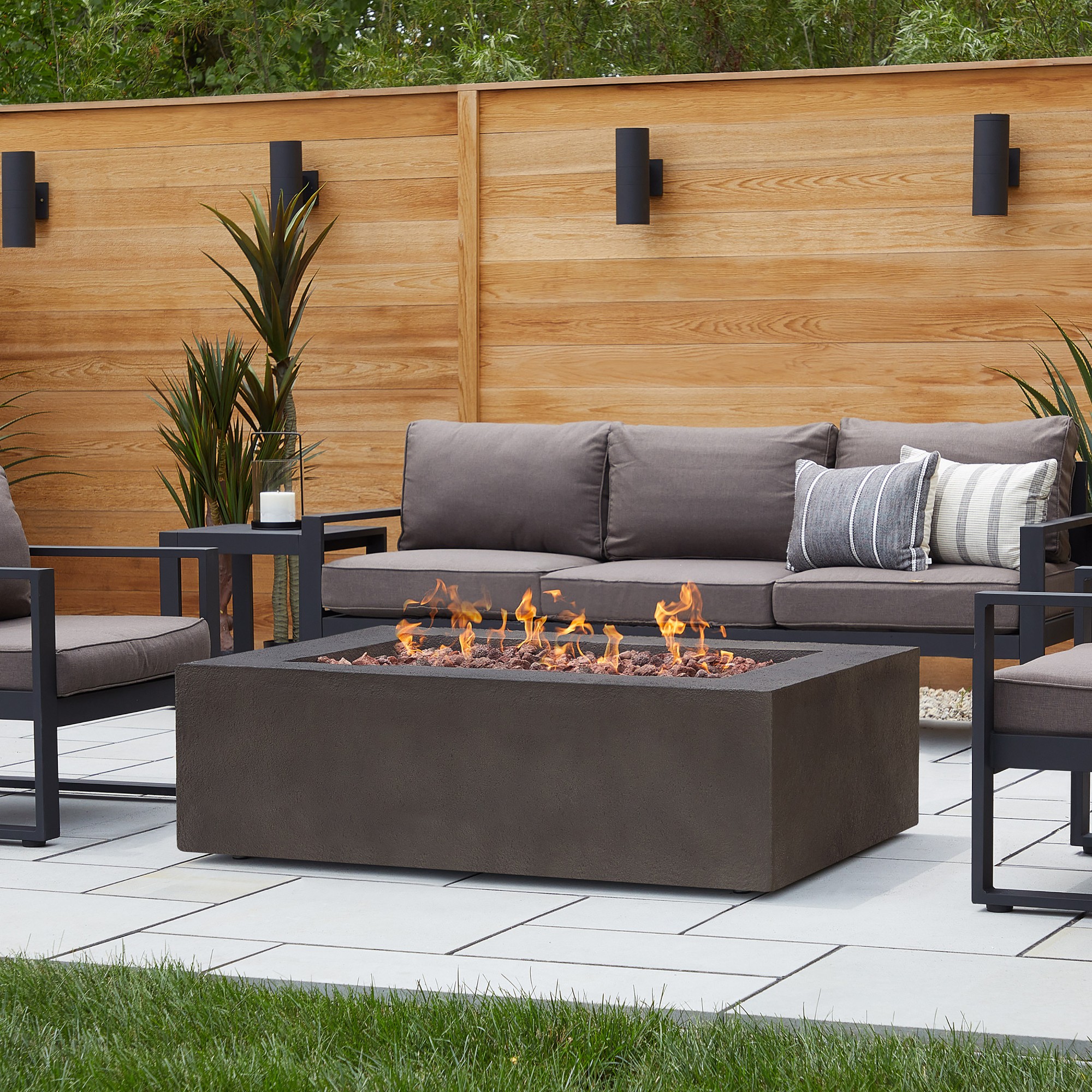 Whistler Rectangular Fire Table (33