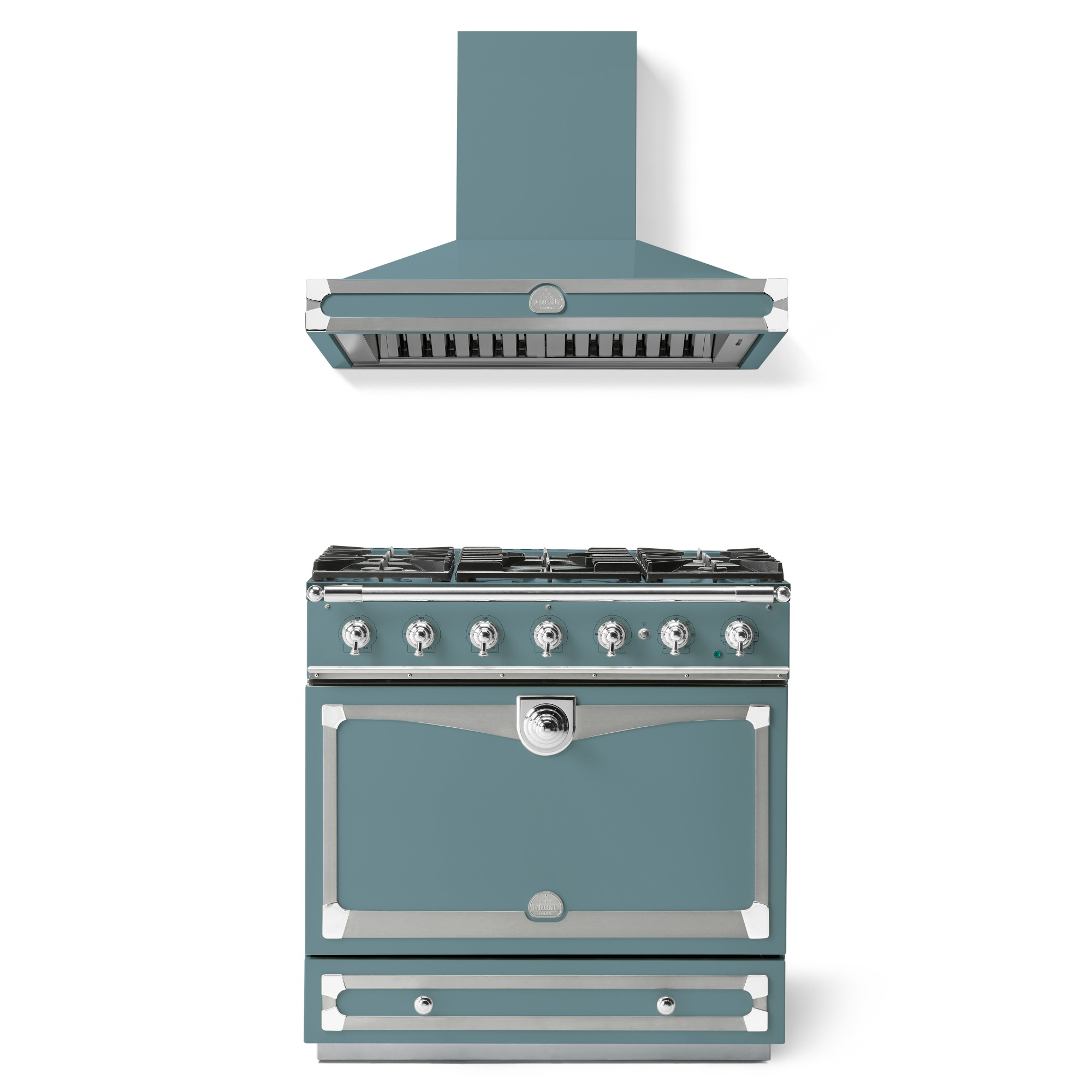 La Cornue CornuFé 90 Albertine Range & Hood