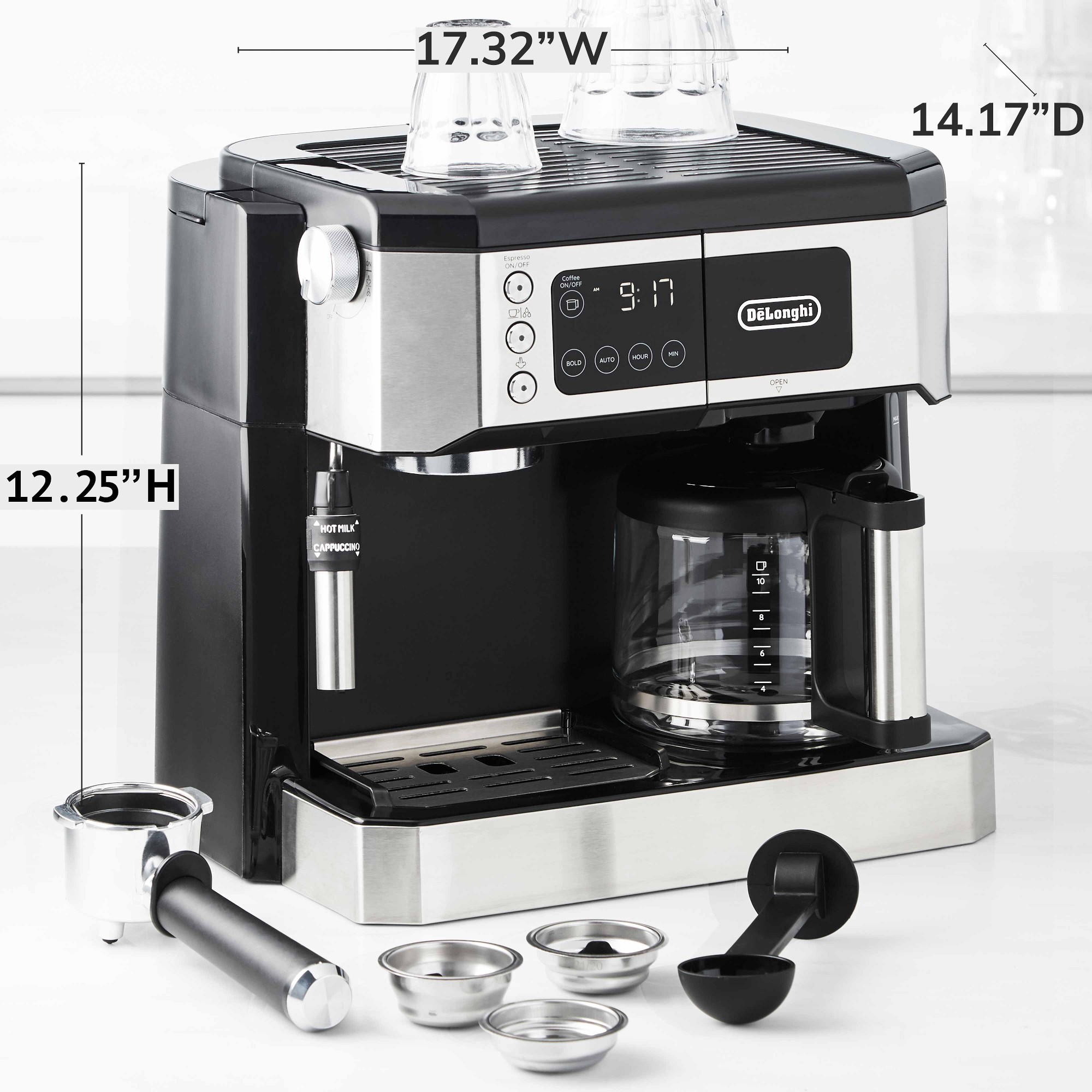 De'Longhi All in One Combination Coffee Maker