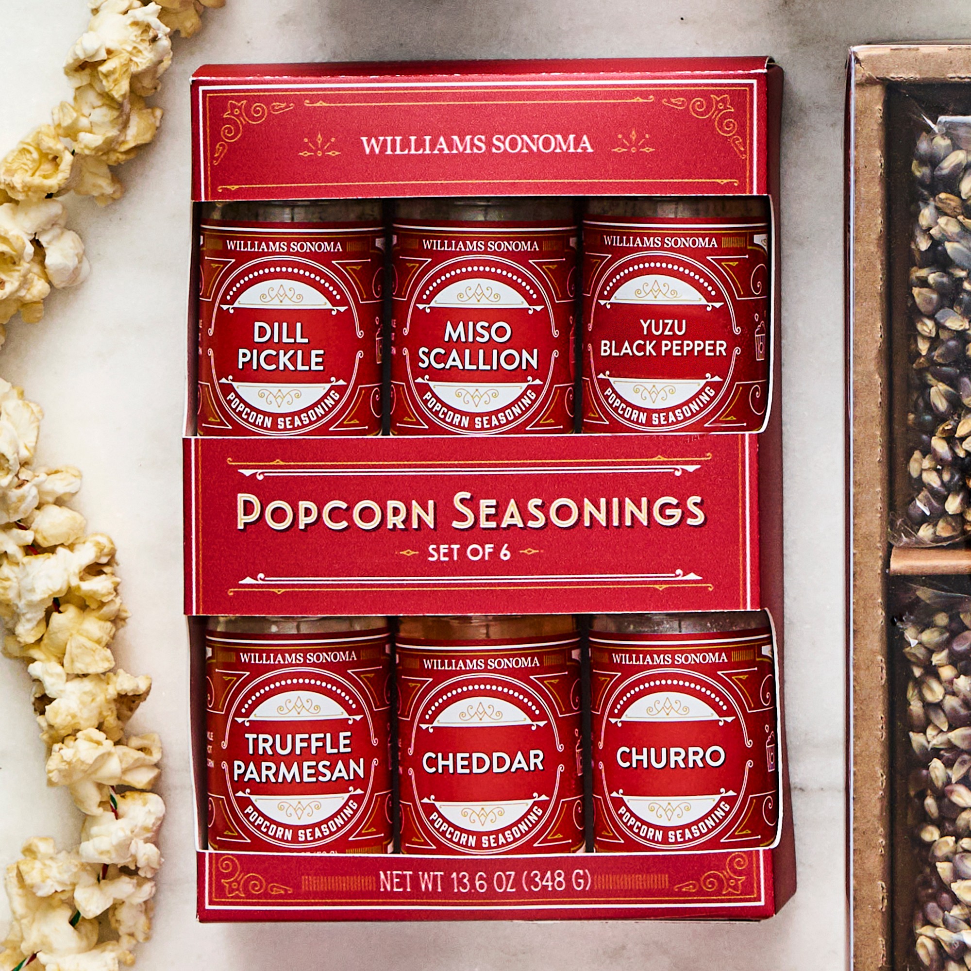 Williams Sonoma Popcorn Seasoning Gift Set