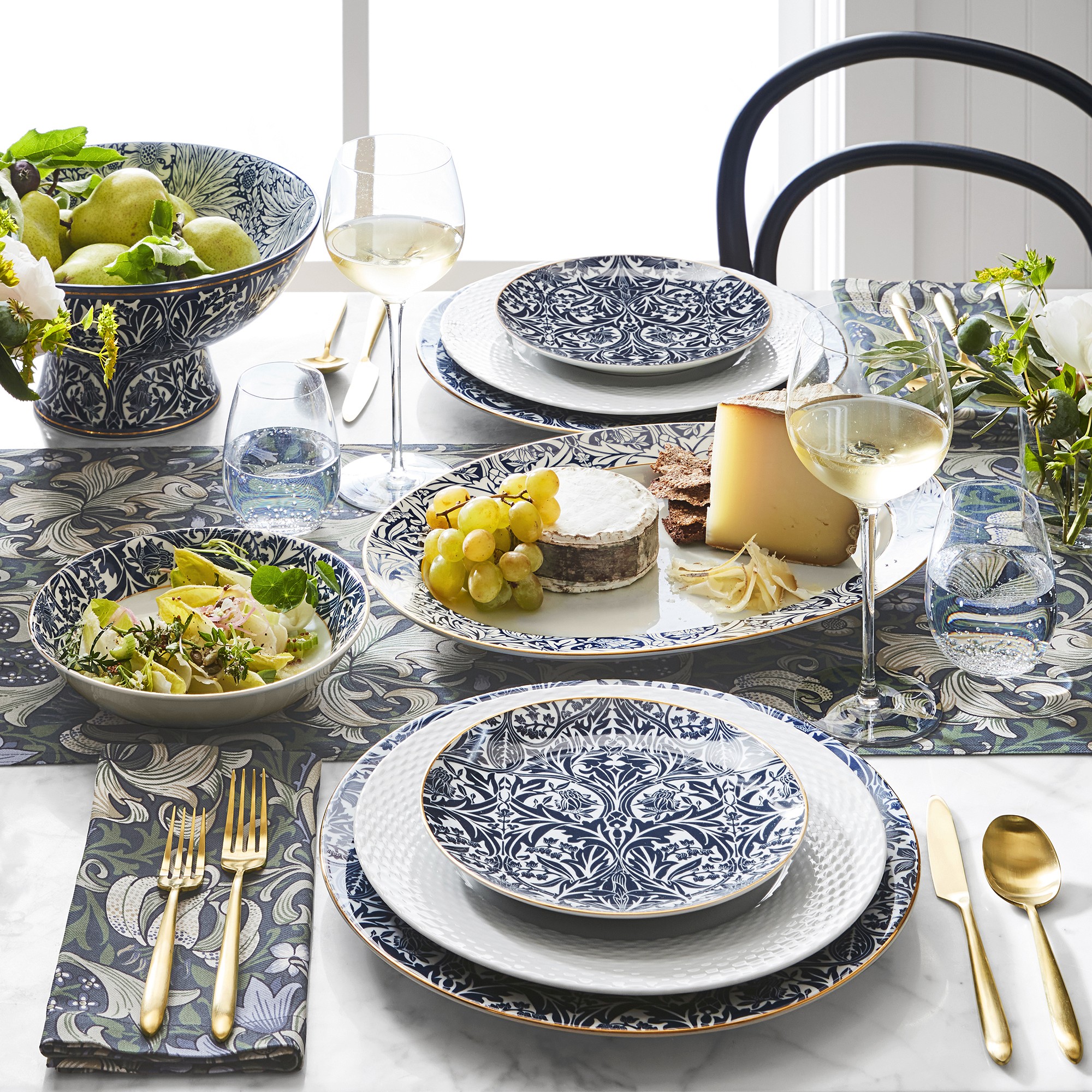 Morris & Co. x Williams Sonoma Bluebell Charger