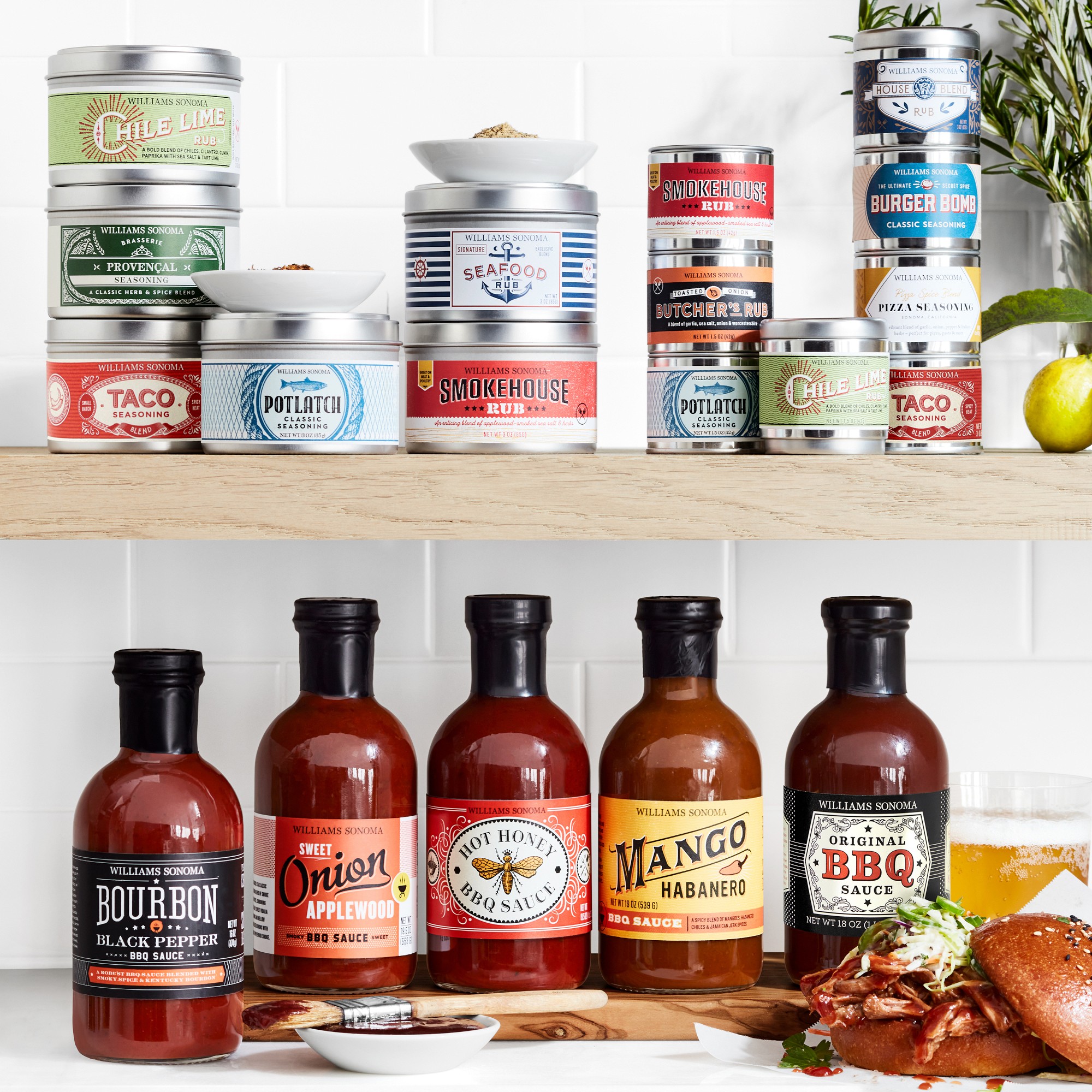 Williams Sonoma BBQ Sauce, Sweet Onion Apple