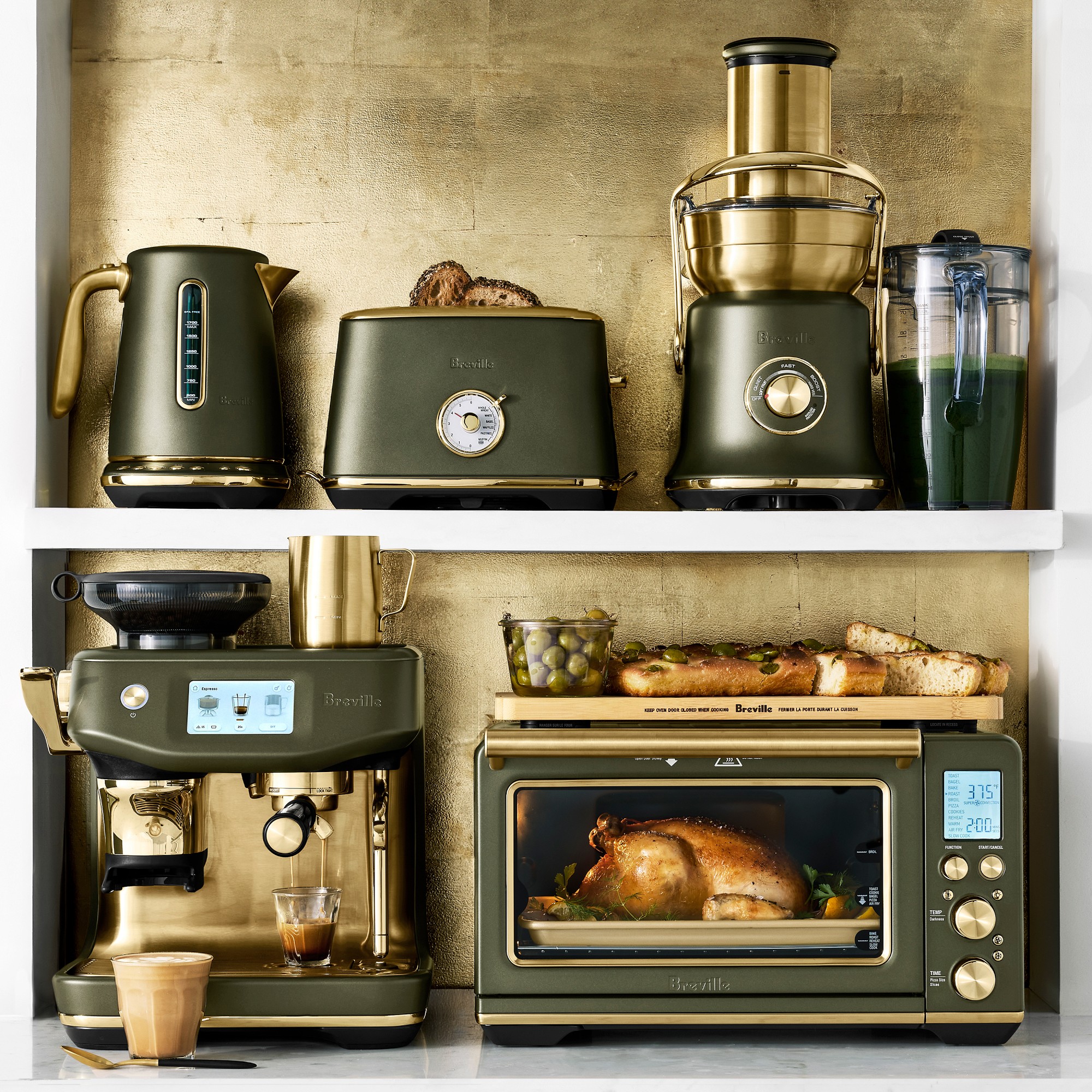 Breville Brass Collection