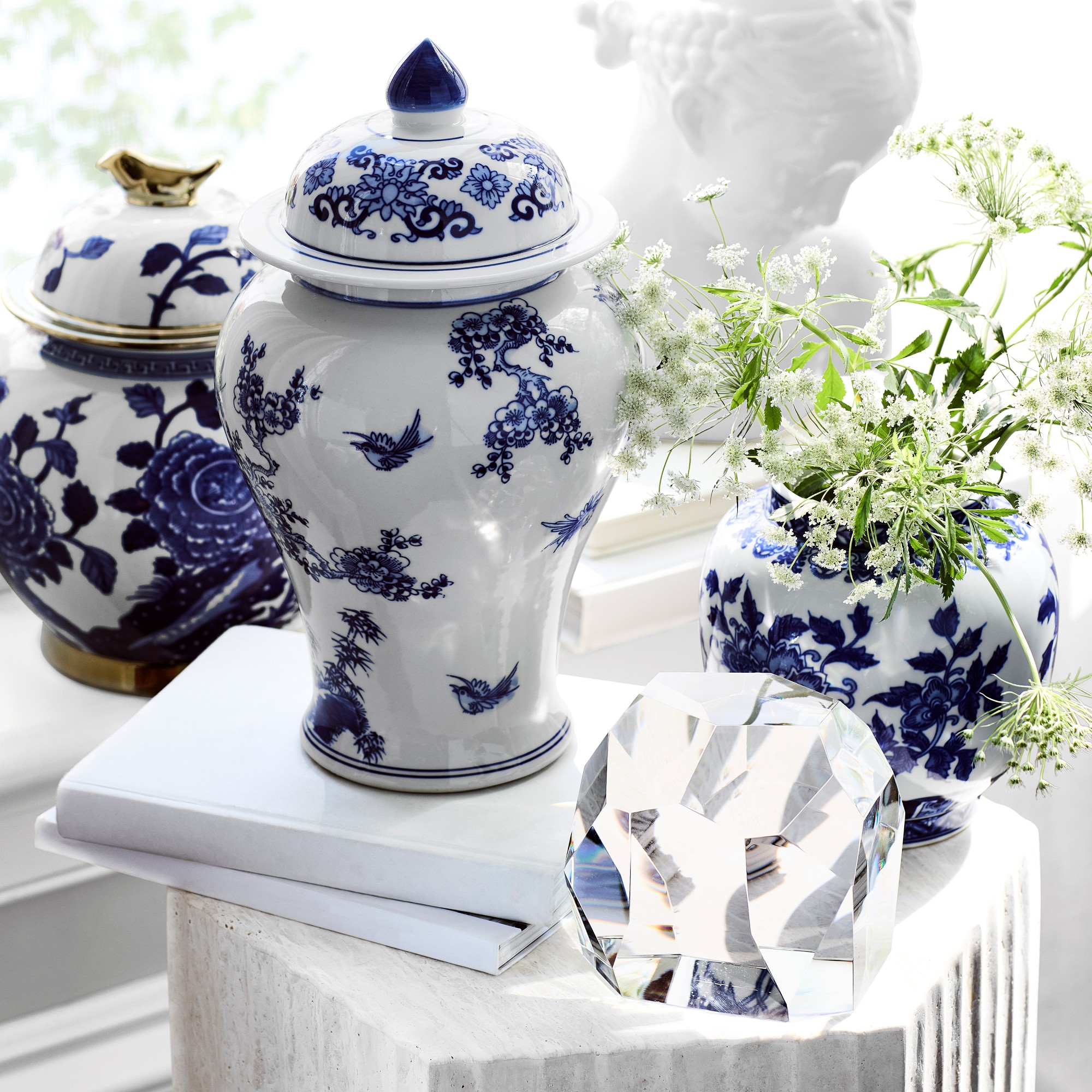 Faceted Glass Object