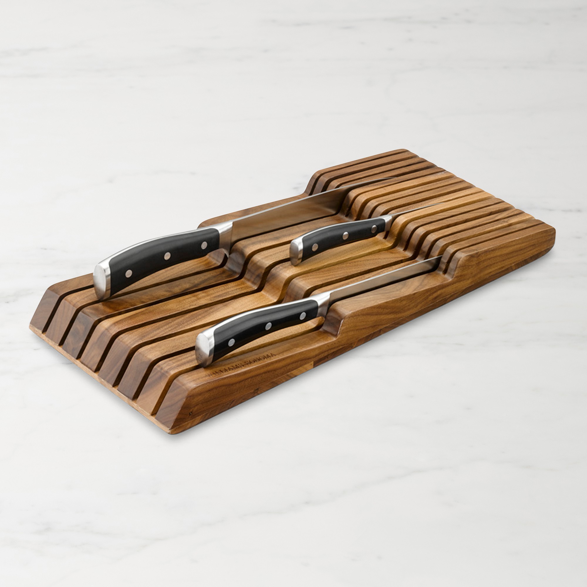 Williams Sonoma 15-Slot In-Drawer Knife Organizer