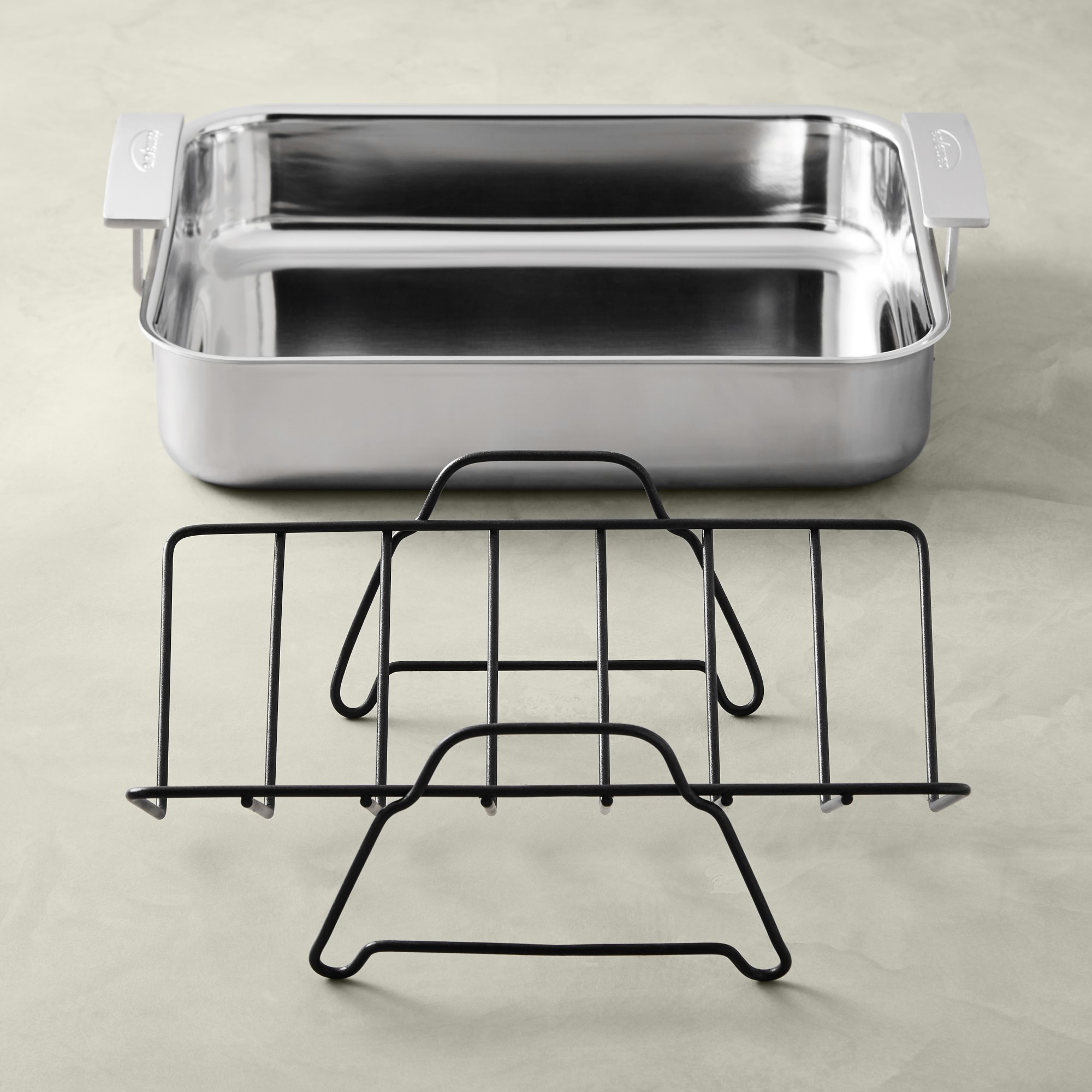 Demeyere Industry Stainless-Steel Roaster